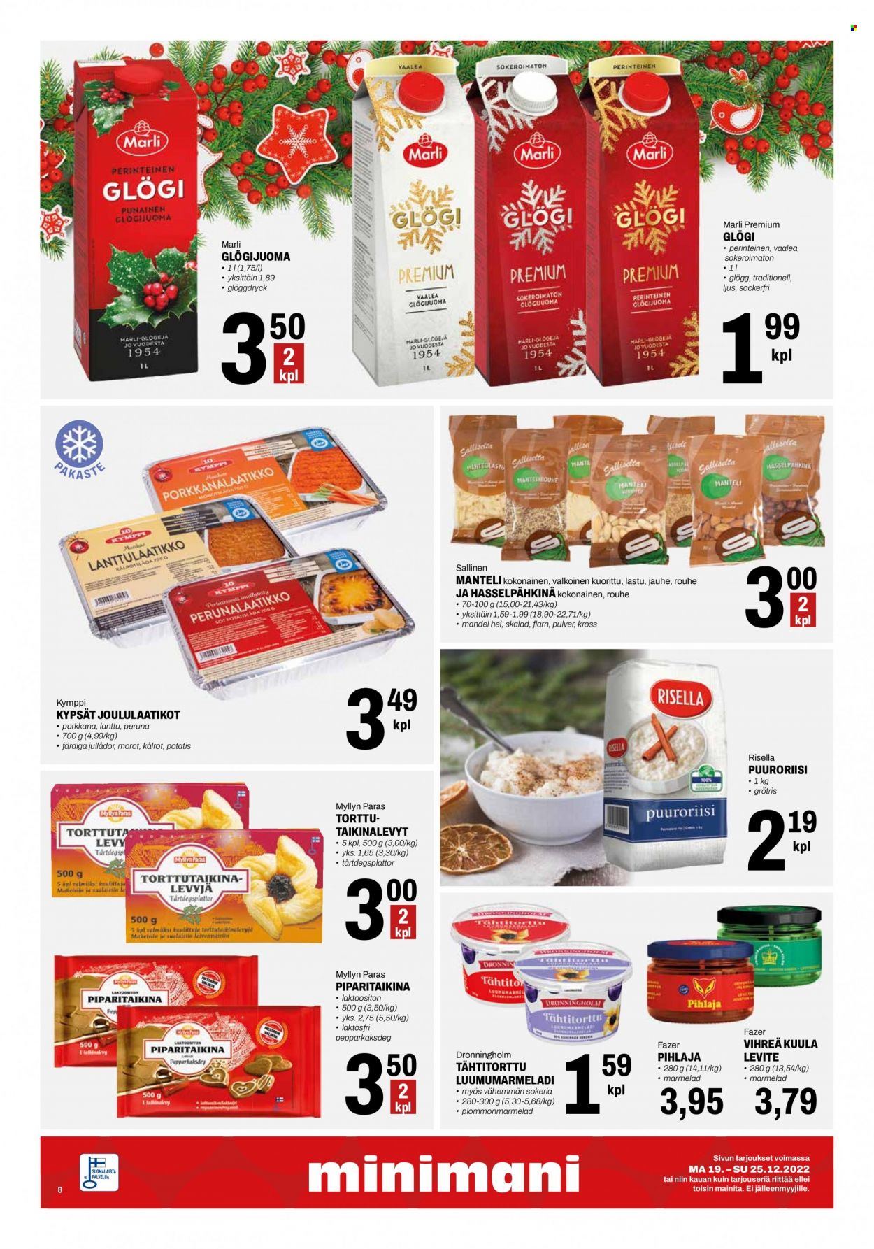 Minimani tarjoukset - 19.12.2022 - 25.12.2022. Sivu 8