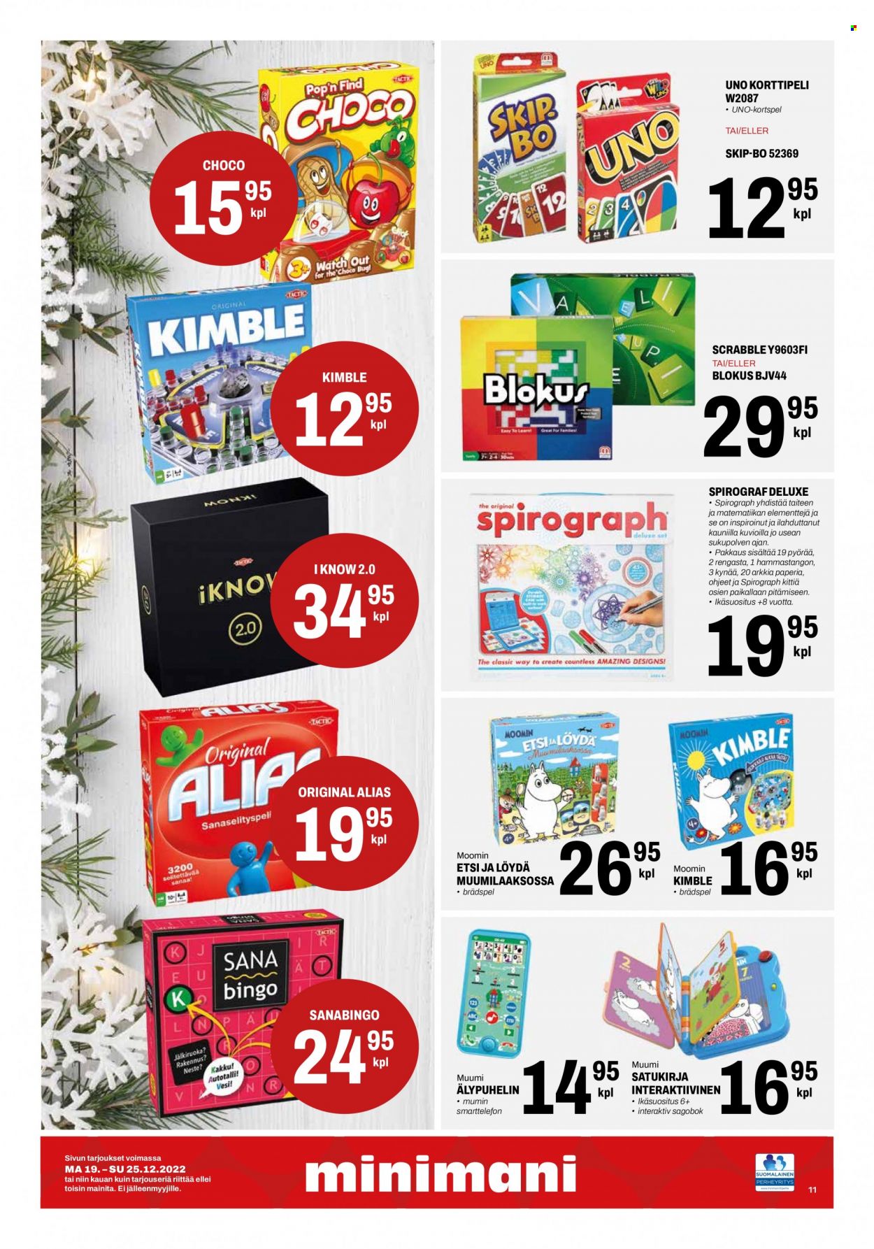 Minimani tarjoukset - 19.12.2022 - 25.12.2022. Sivu 11
