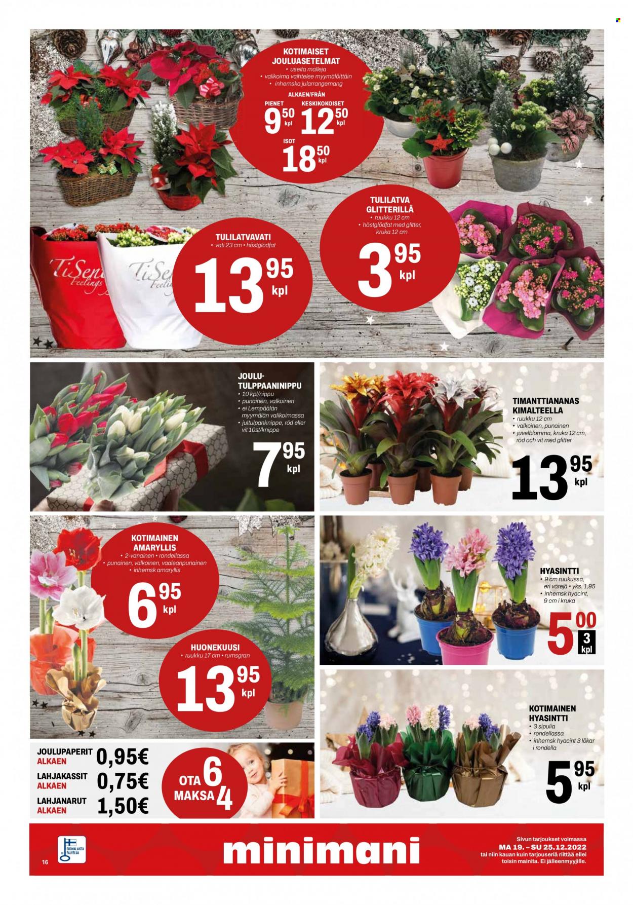 Minimani tarjoukset - 19.12.2022 - 25.12.2022. Sivu 16