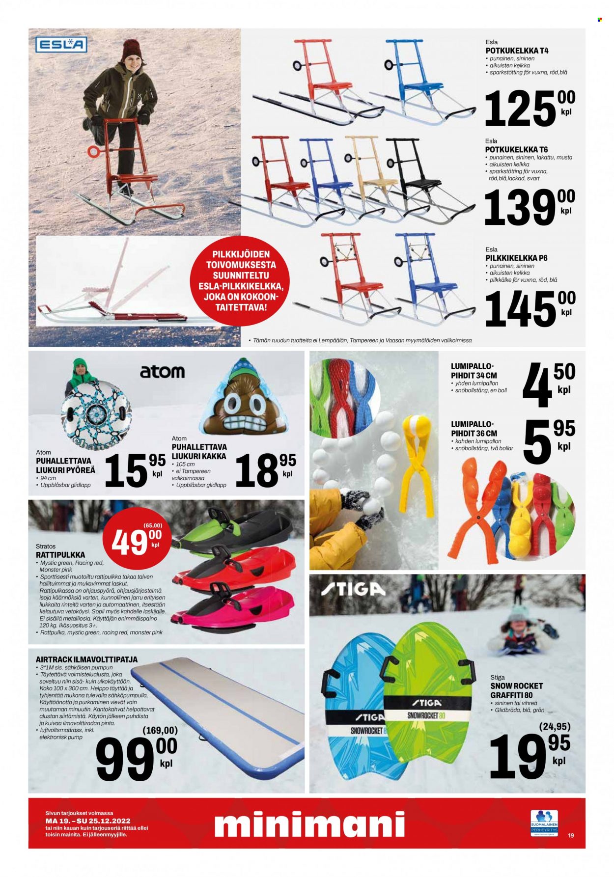 Minimani tarjoukset - 19.12.2022 - 25.12.2022. Sivu 19