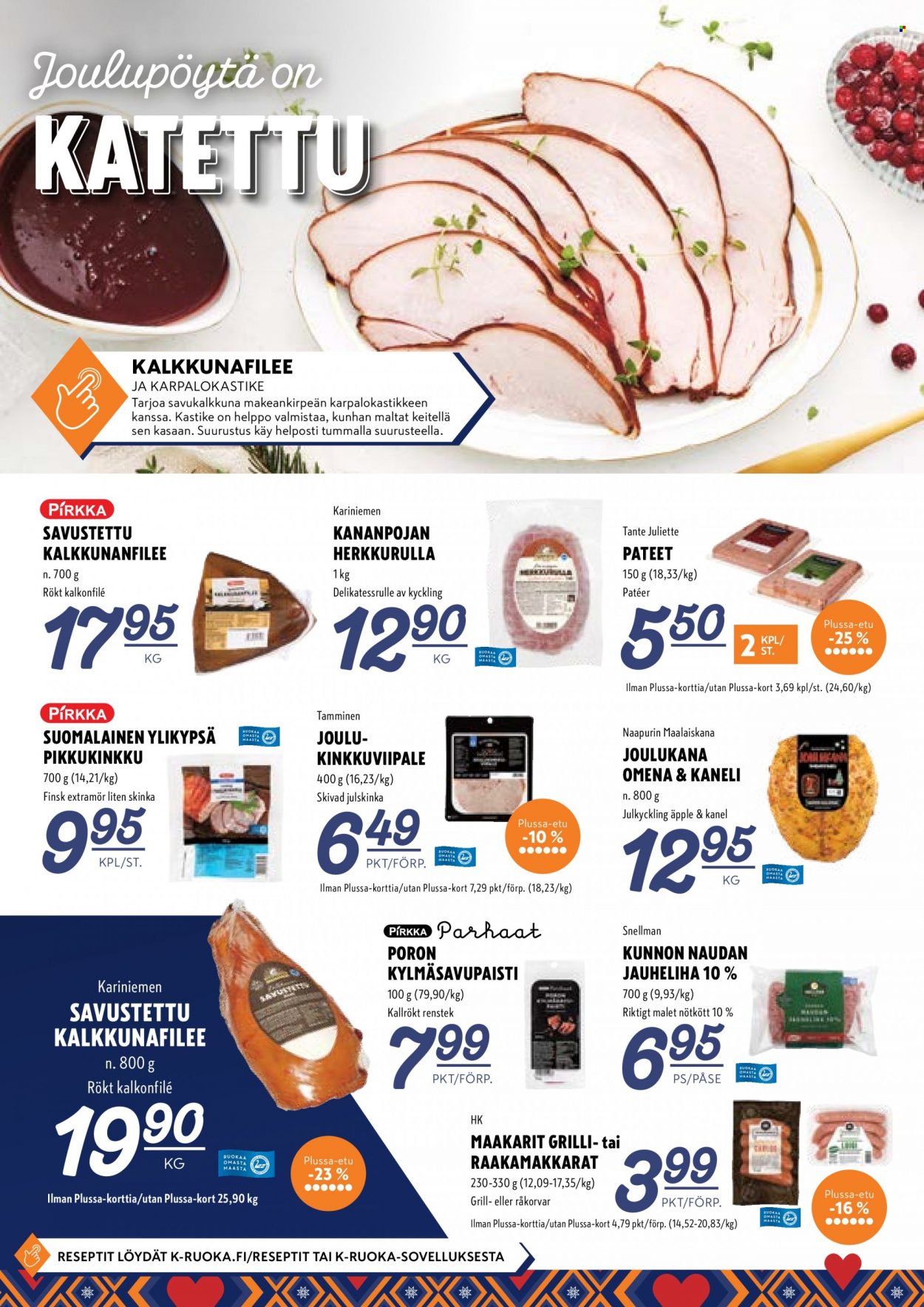 K-Supermarket tarjoukset - 19.12.2022 - 26.12.2022. Sivu 6
