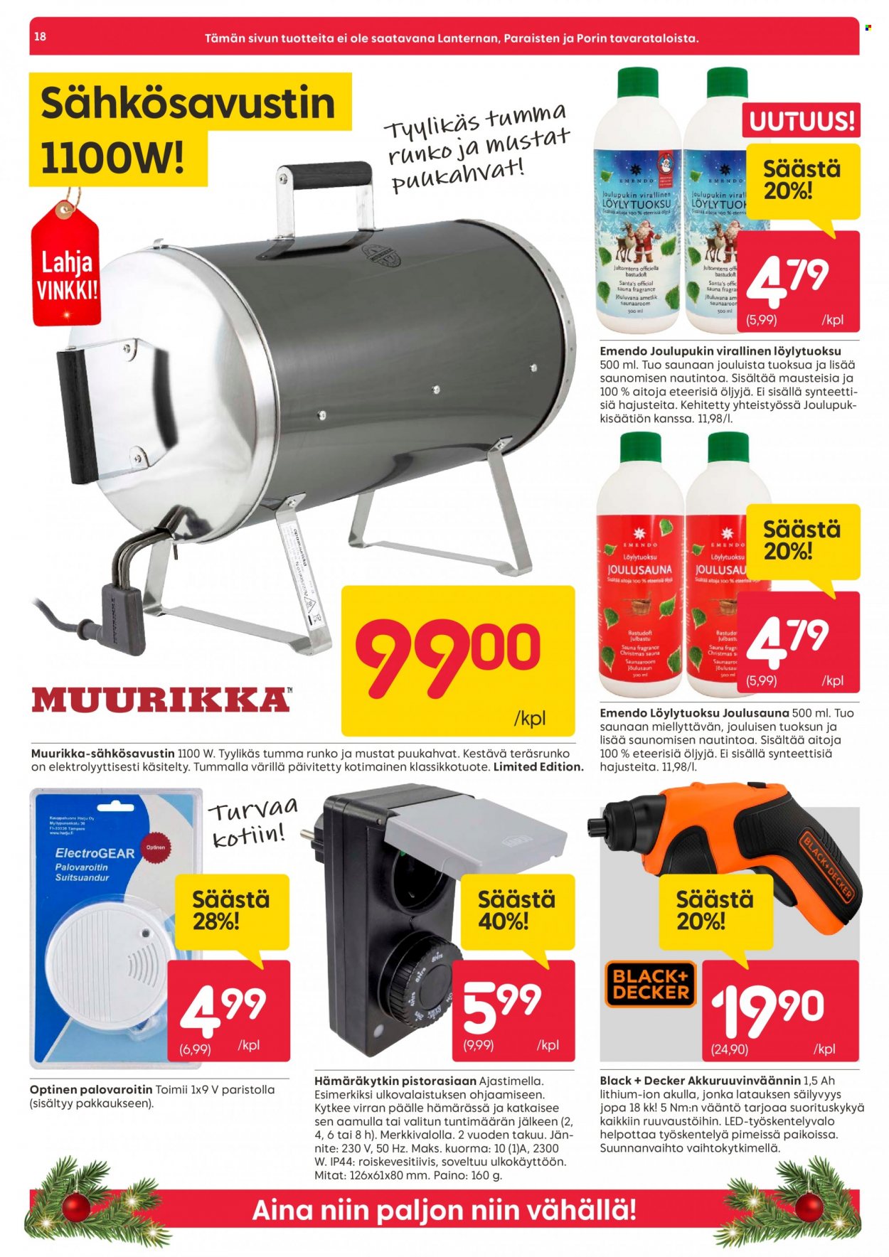 Rusta tarjoukset - 19.12.2022 - 24.12.2022. Sivu 18