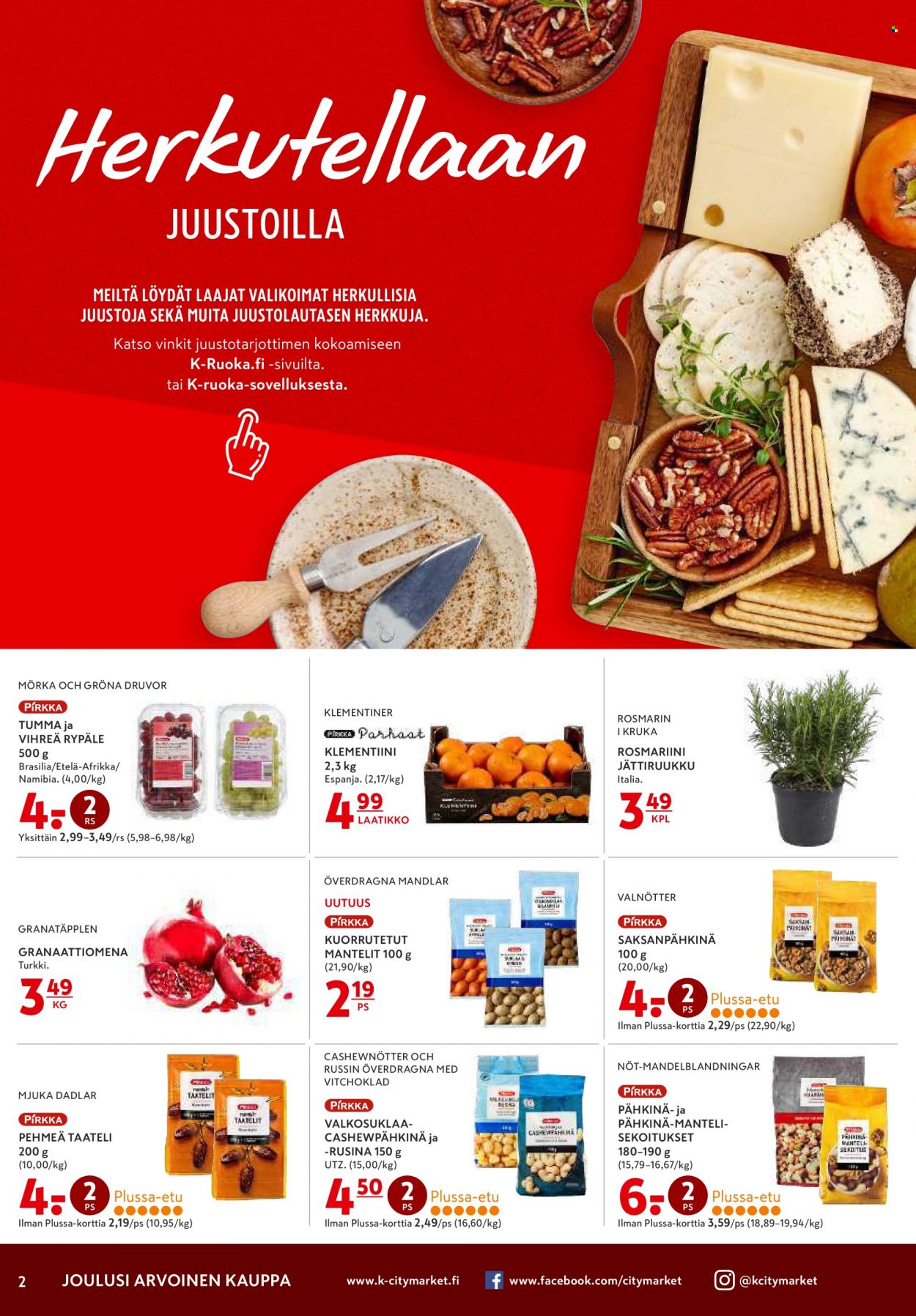 K-citymarket tarjoukset - 21.12.2022 - 26.12.2022. Sivu 2