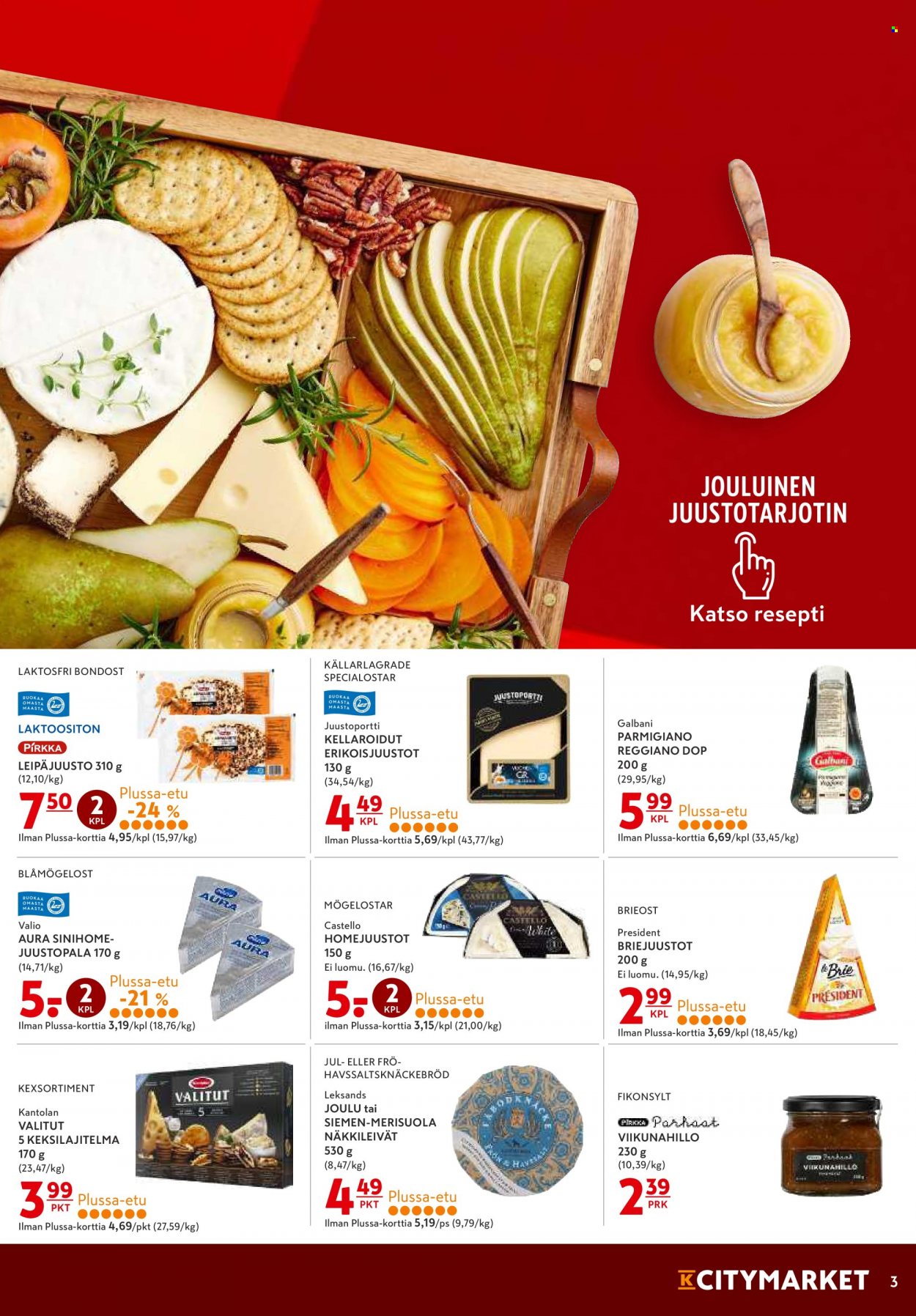 K-citymarket tarjoukset - 21.12.2022 - 26.12.2022. Sivu 3