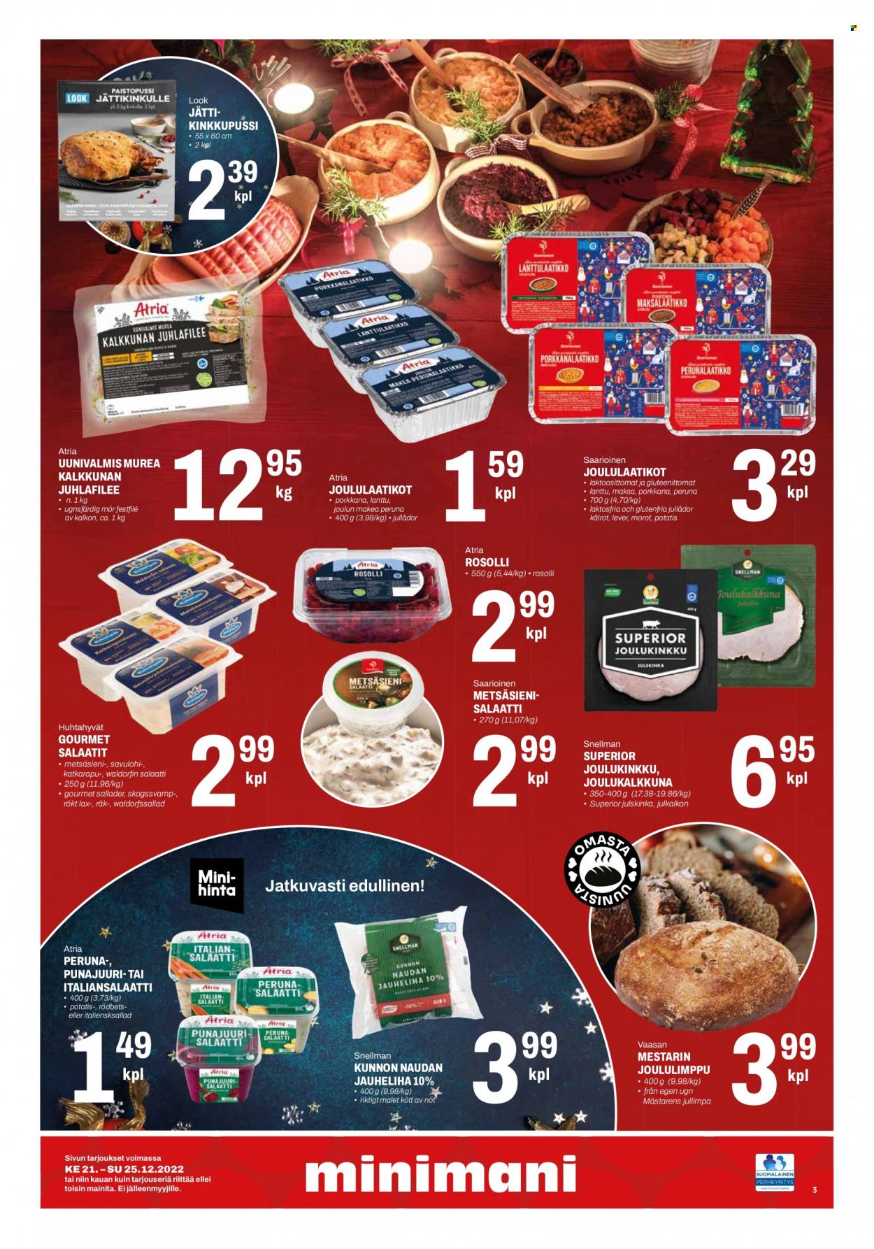Minimani tarjoukset - 21.12.2022 - 25.12.2022. Sivu 3