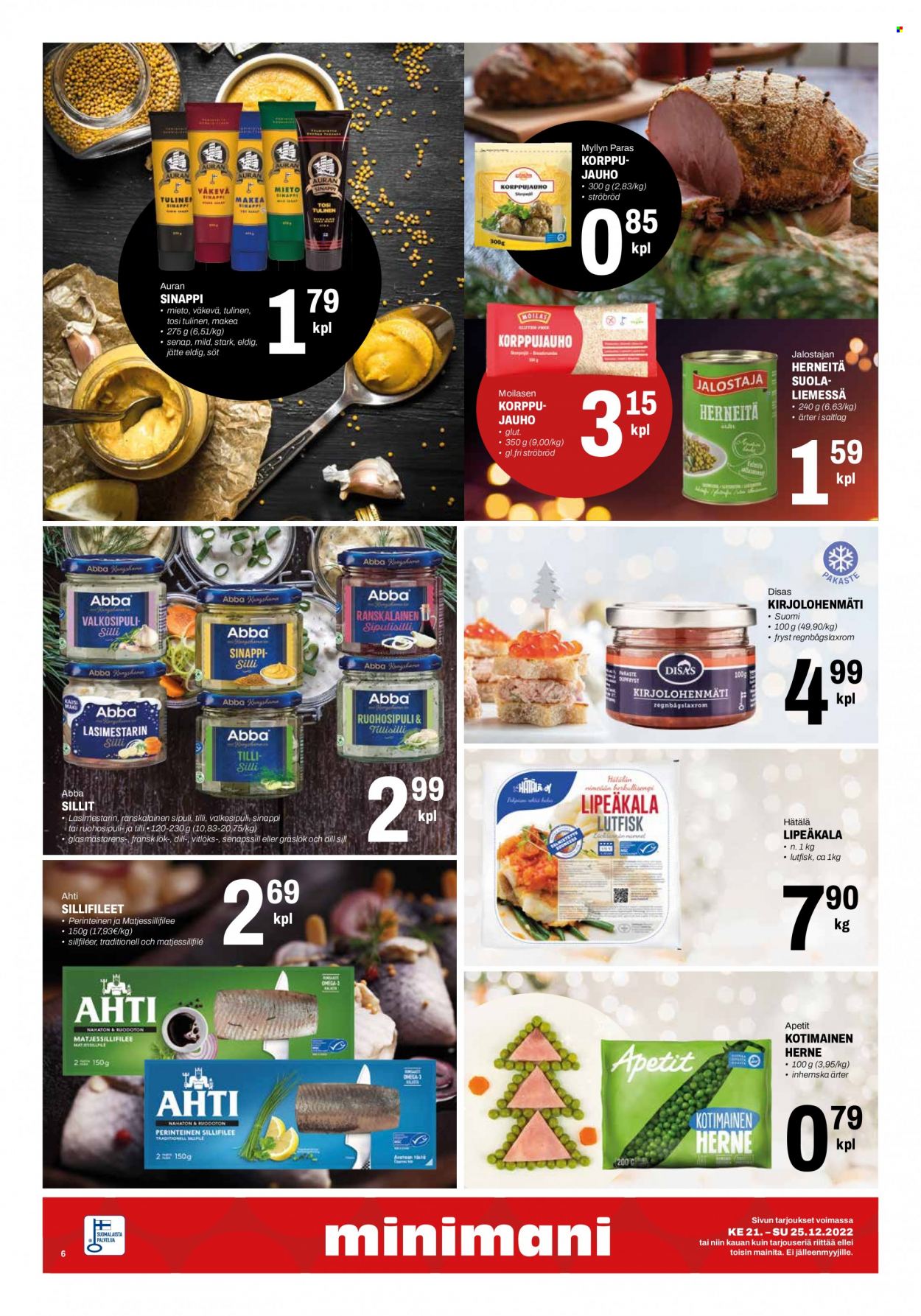 Minimani tarjoukset - 21.12.2022 - 25.12.2022. Sivu 6