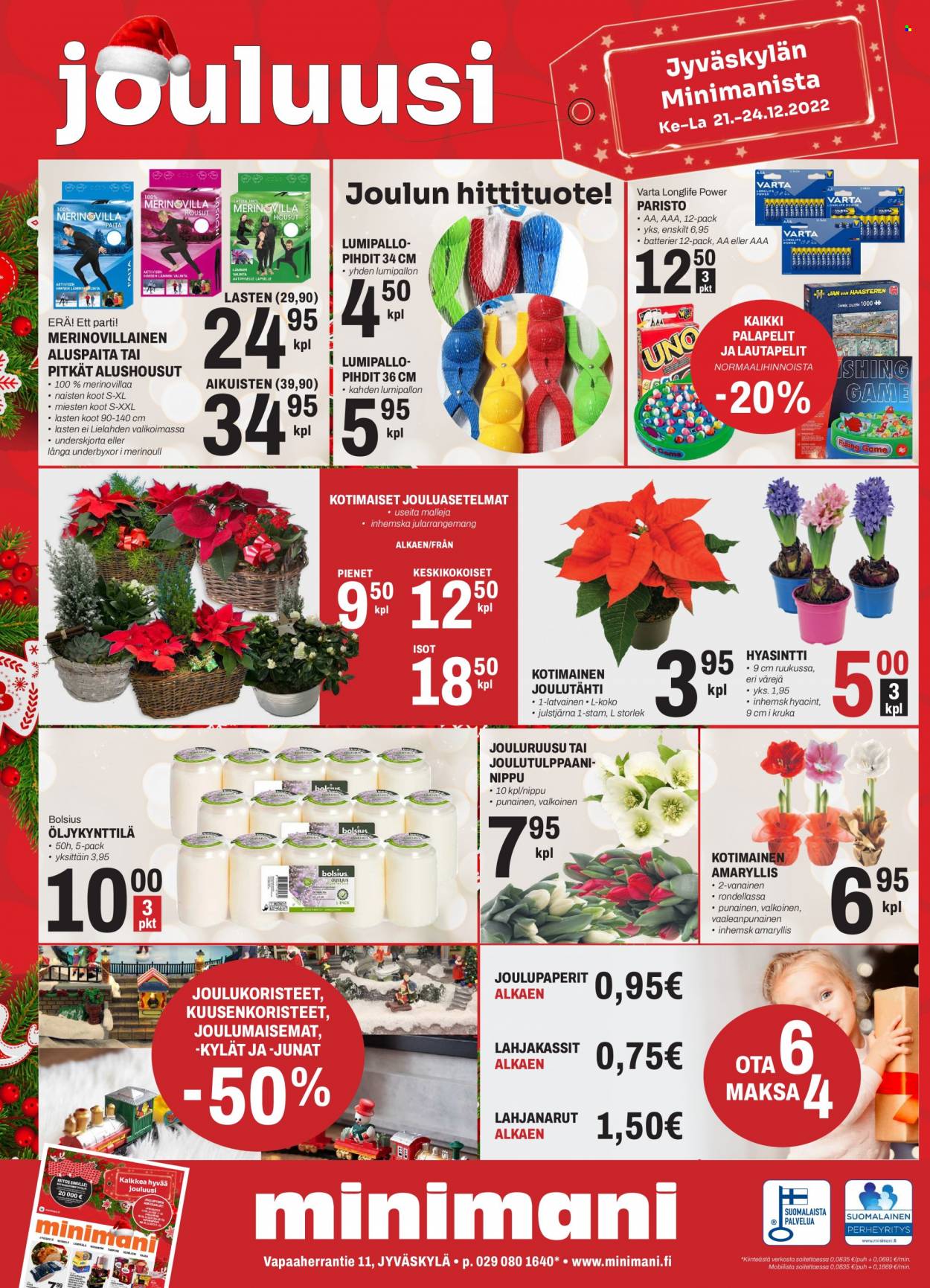 Minimani tarjoukset - 21.12.2022 - 25.12.2022. Sivu 2