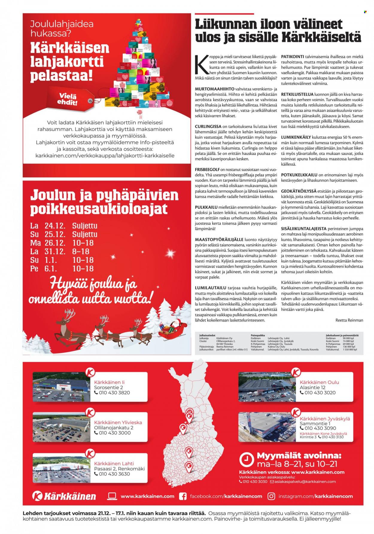 Kärkkäinen tarjoukset - 21.12.2022 - 17.01.2023. Sivu 2