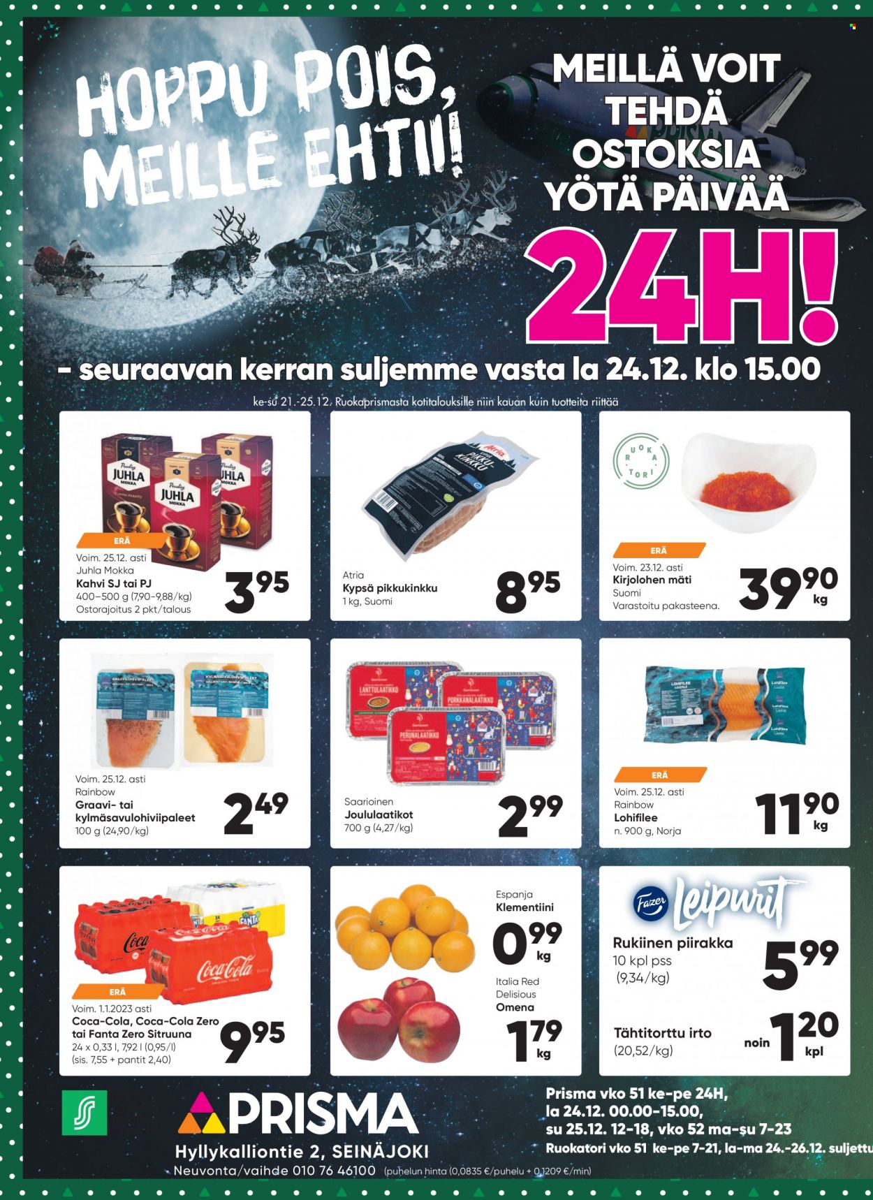 Prisma tarjoukset - 21.12.2022 - 25.12.2022. Sivu 1