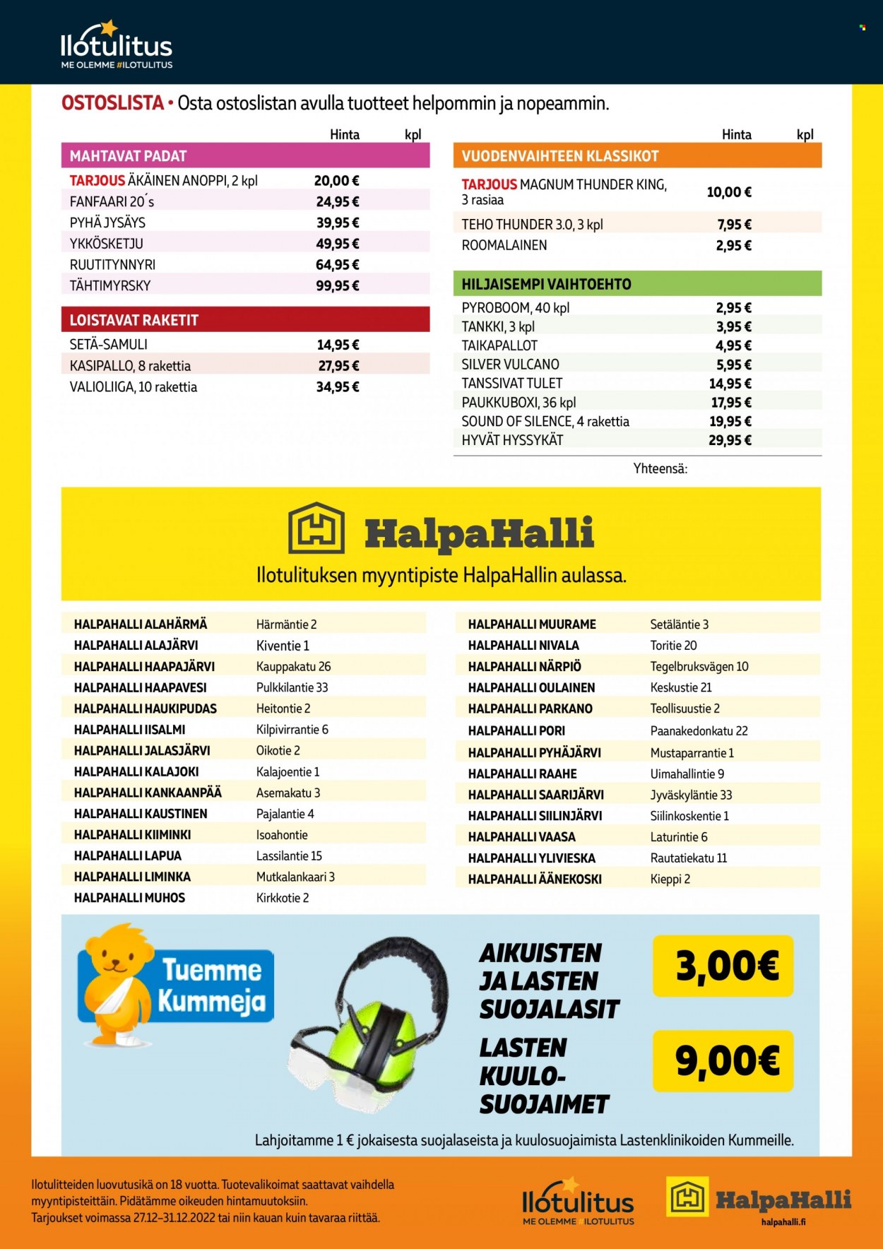 HalpaHalli tarjoukset - 27.12.2022 - 31.12.2022. Sivu 8