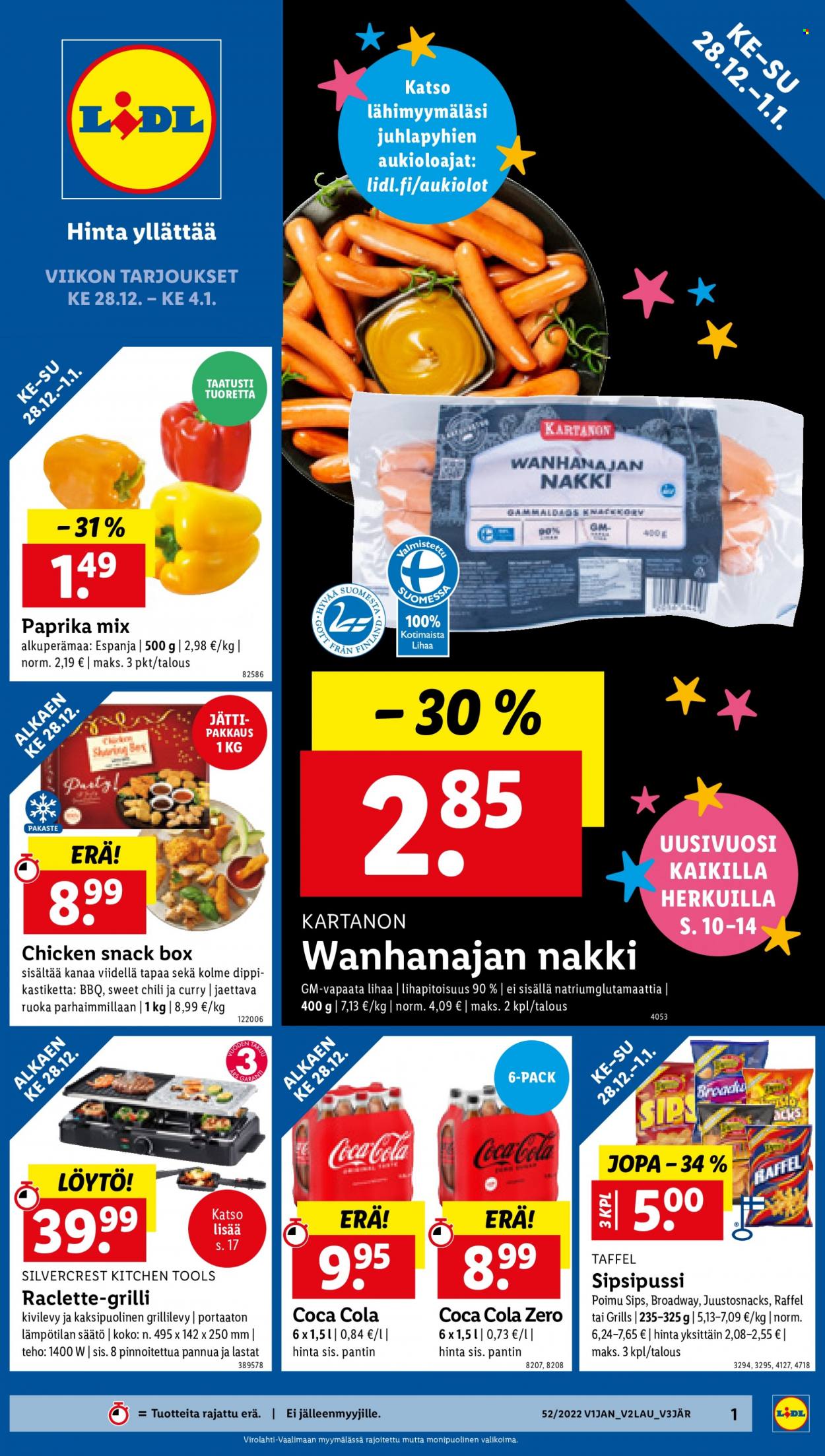 Lidl tarjoukset - 28.12.2022 - 04.01.2023. Sivu 1