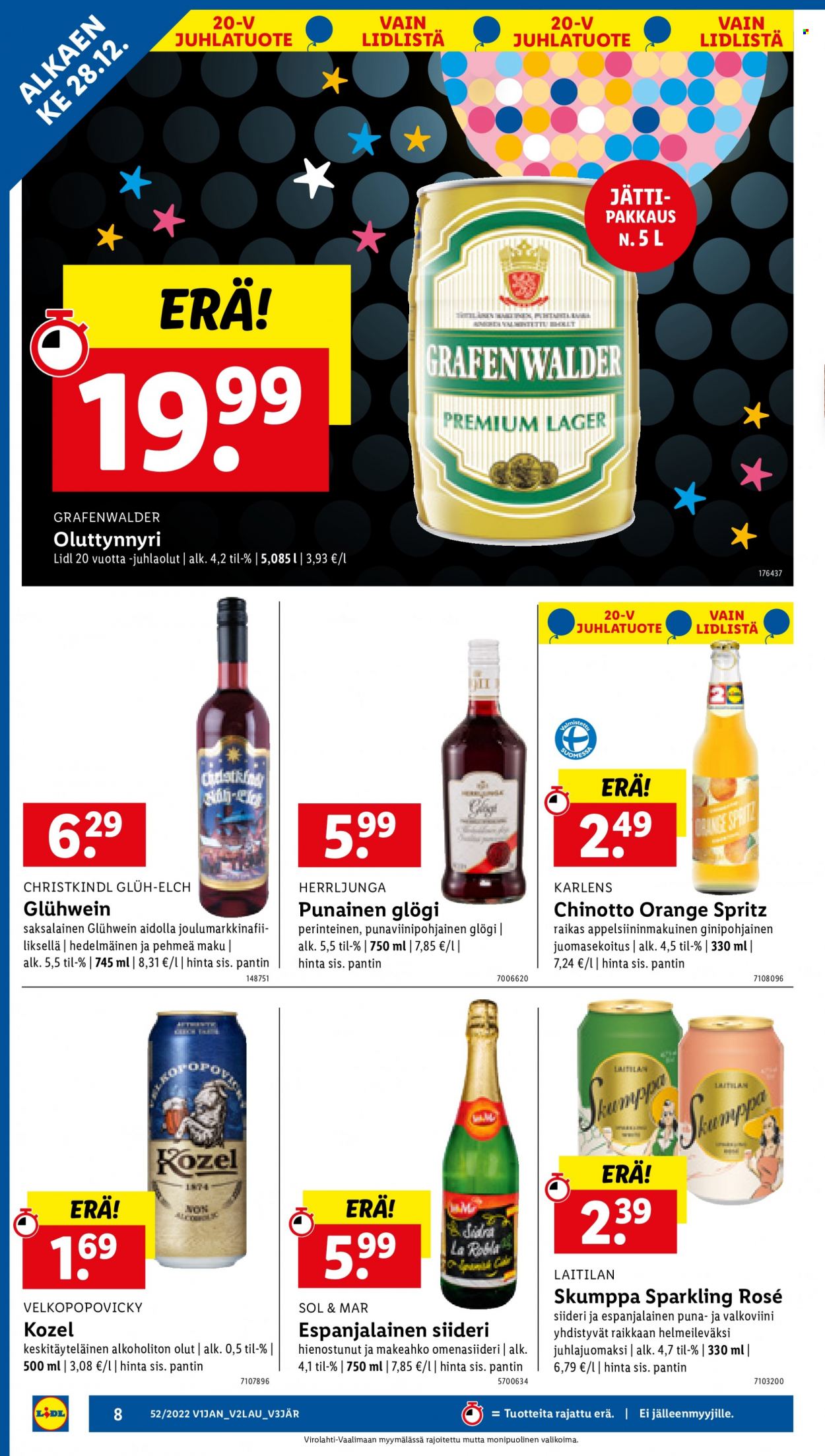 Lidl tarjoukset - 28.12.2022 - 04.01.2023. Sivu 8