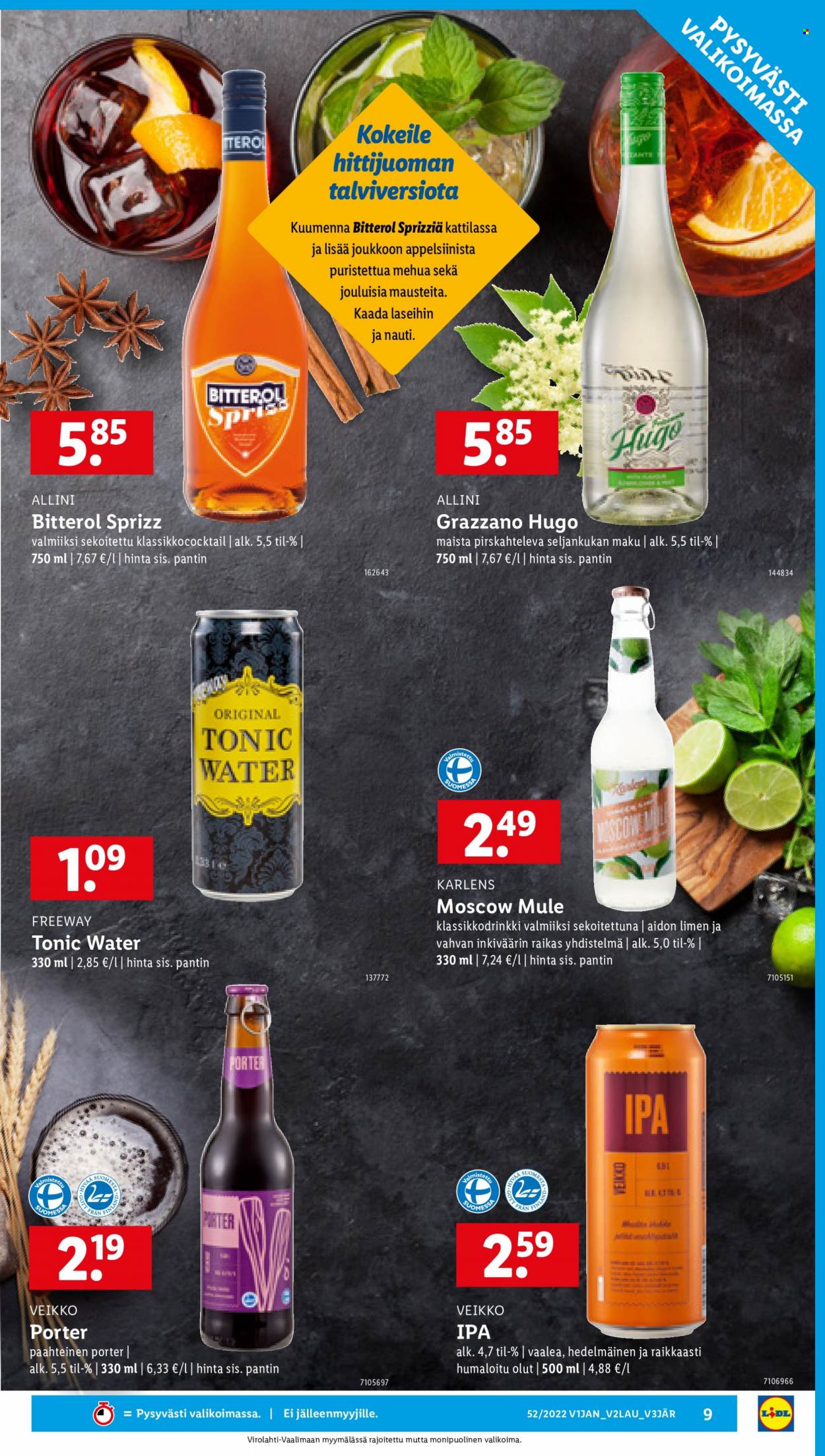 Lidl tarjoukset - 28.12.2022 - 04.01.2023. Sivu 9