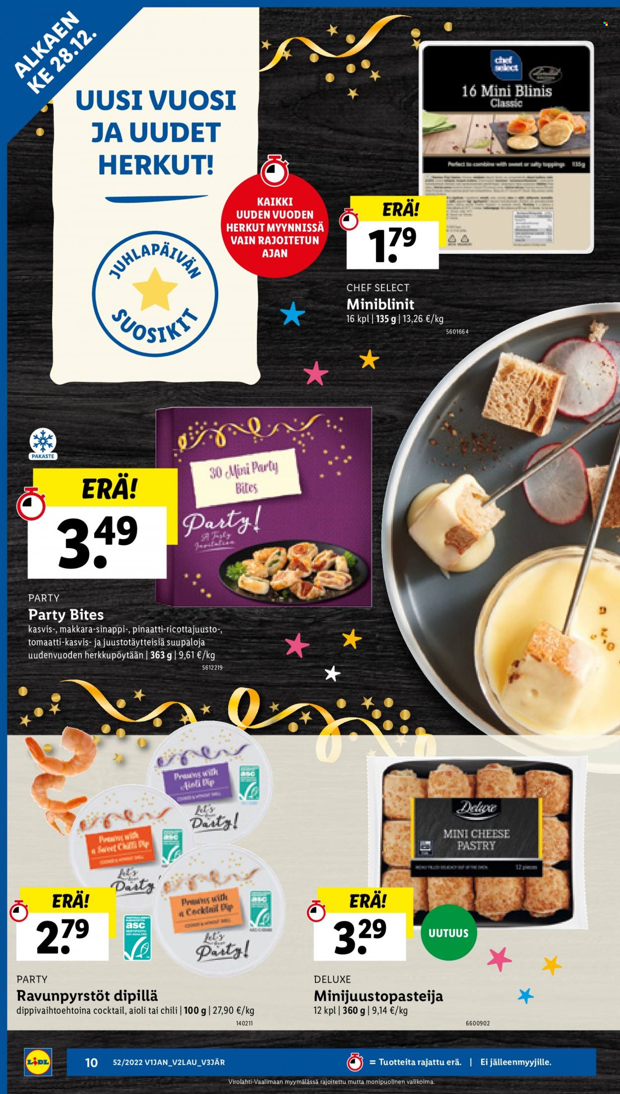 Lidl tarjoukset - 28.12.2022 - 04.01.2023. Sivu 10