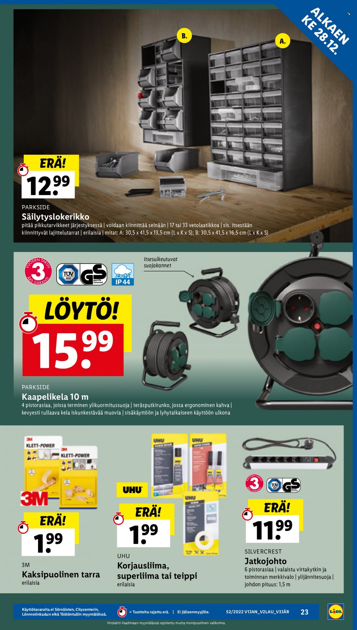 Lidl tarjoukset - 28.12.2022 - 04.01.2023. Sivu 23