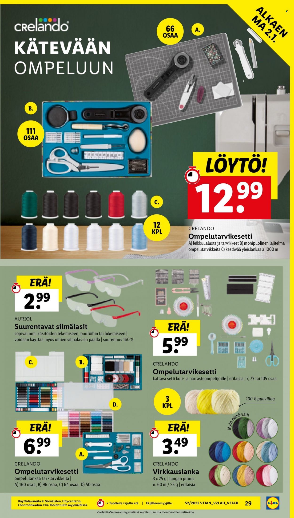 Lidl tarjoukset - 28.12.2022 - 04.01.2023. Sivu 29
