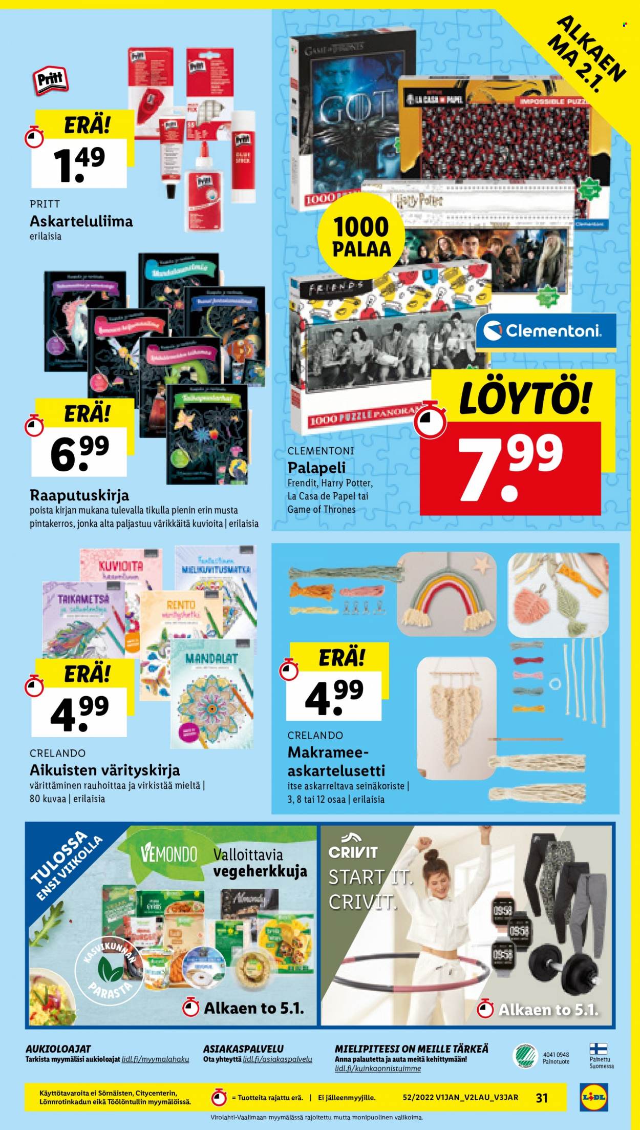 Lidl tarjoukset - 28.12.2022 - 04.01.2023. Sivu 31