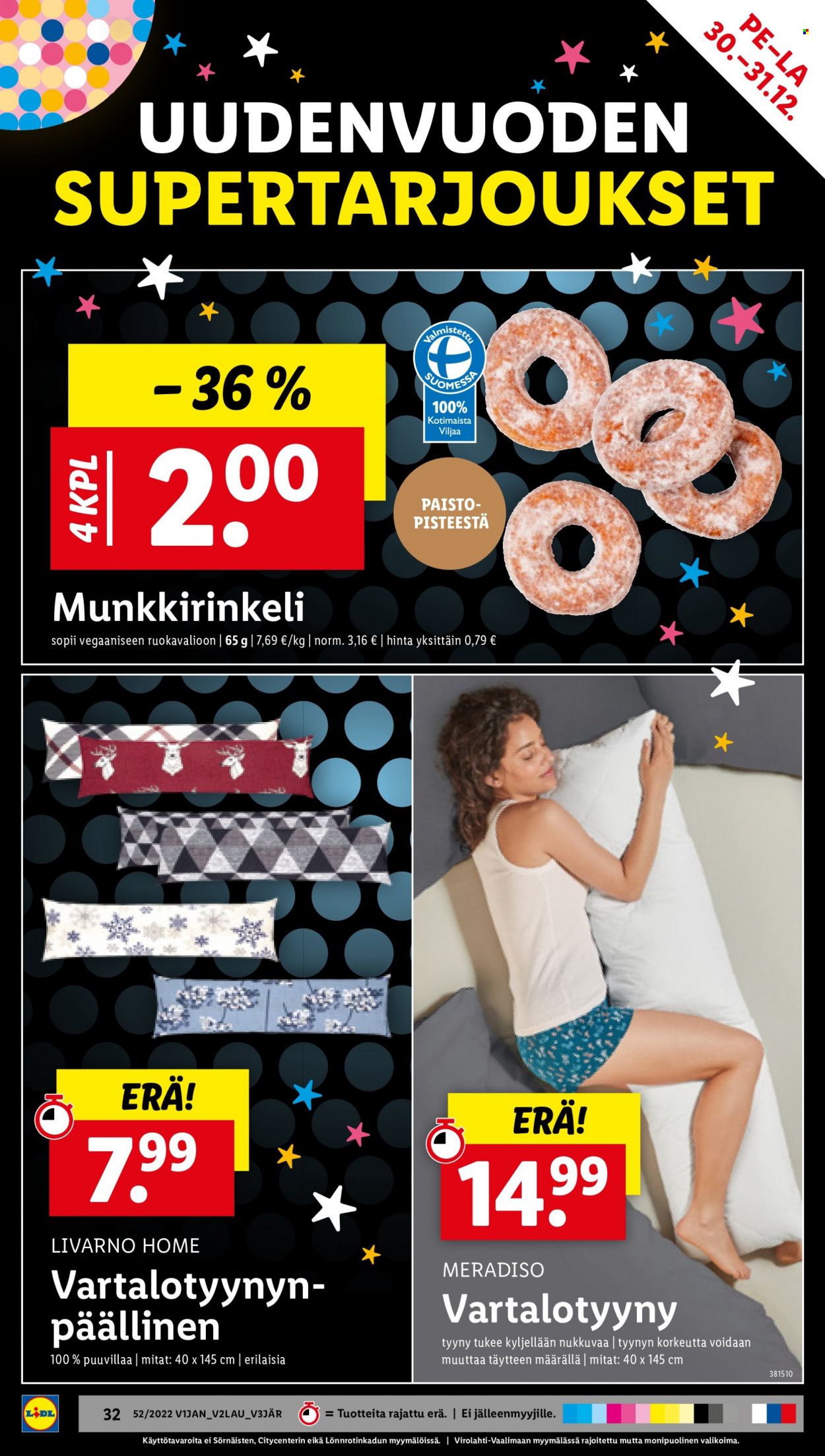 Lidl tarjoukset - 28.12.2022 - 04.01.2023. Sivu 32