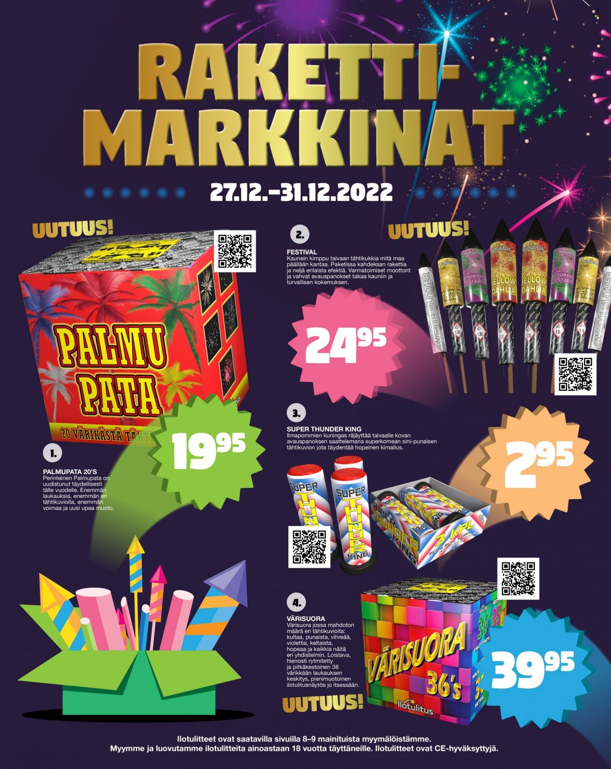Tokmanni tarjoukset - 27.12.2022 - 31.12.2022. Sivu 1