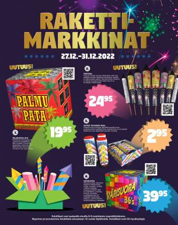 Tokmanni tarjoukset  - 27.12.2022 - 31.12.2022.