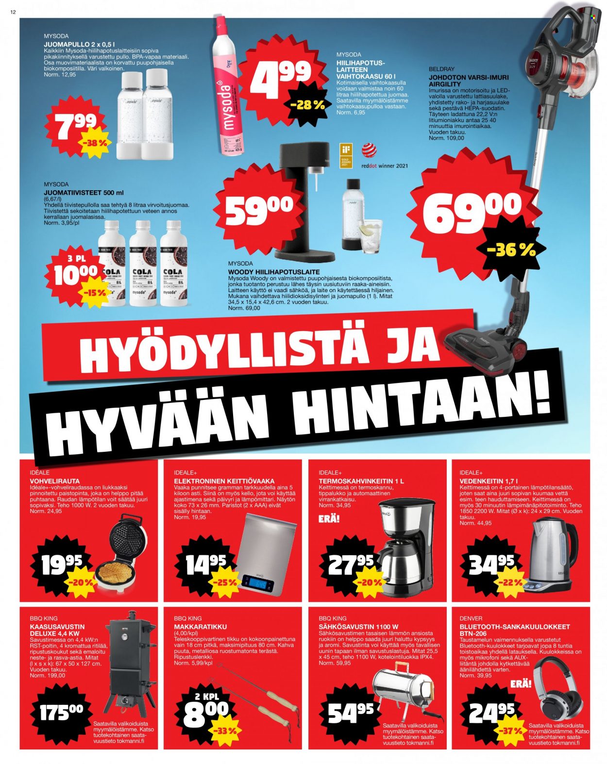 Tokmanni tarjoukset - 26.12.2022 - 01.01.2023. Sivu 12