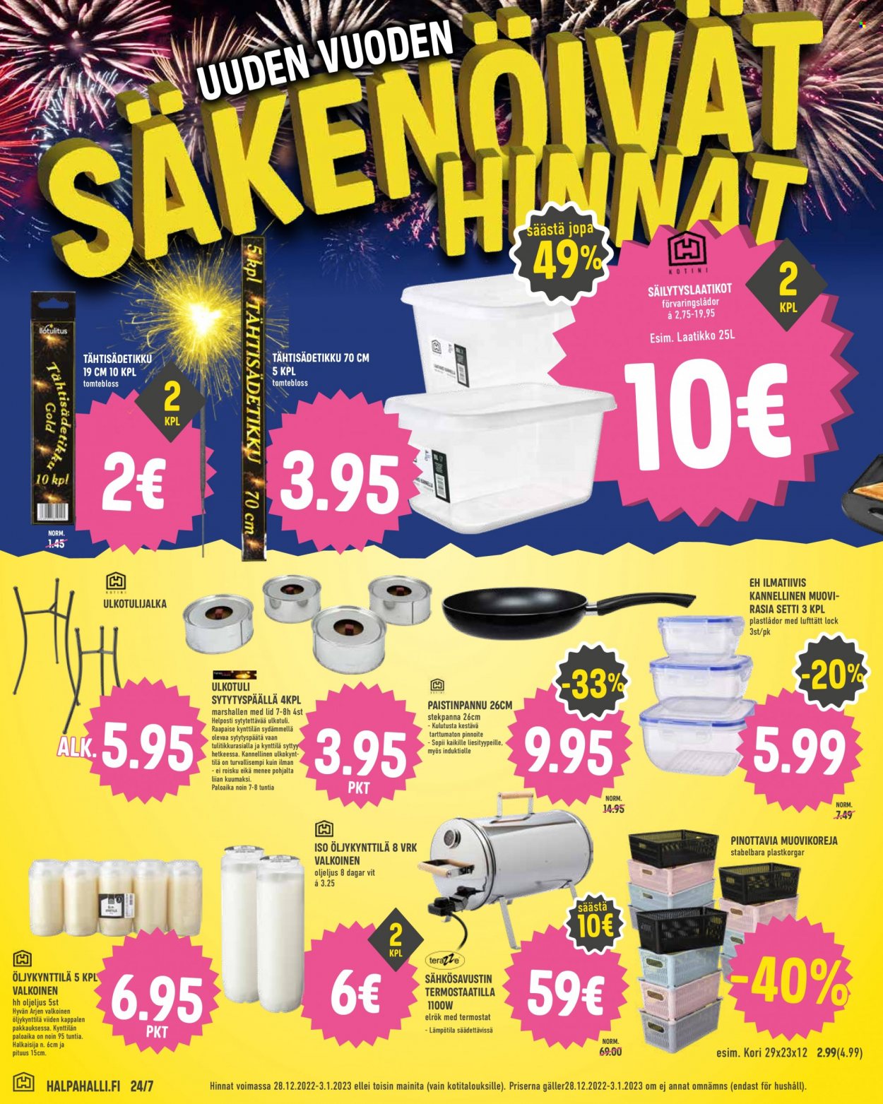 HalpaHalli tarjoukset - 28.12.2022 - 03.01.2023. Sivu 2