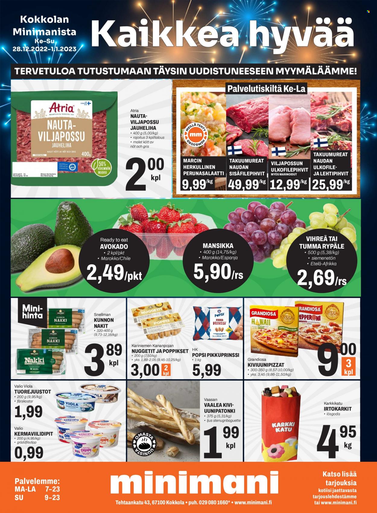 Minimani tarjoukset - 28.12.2022 - 01.01.2023. Sivu 1