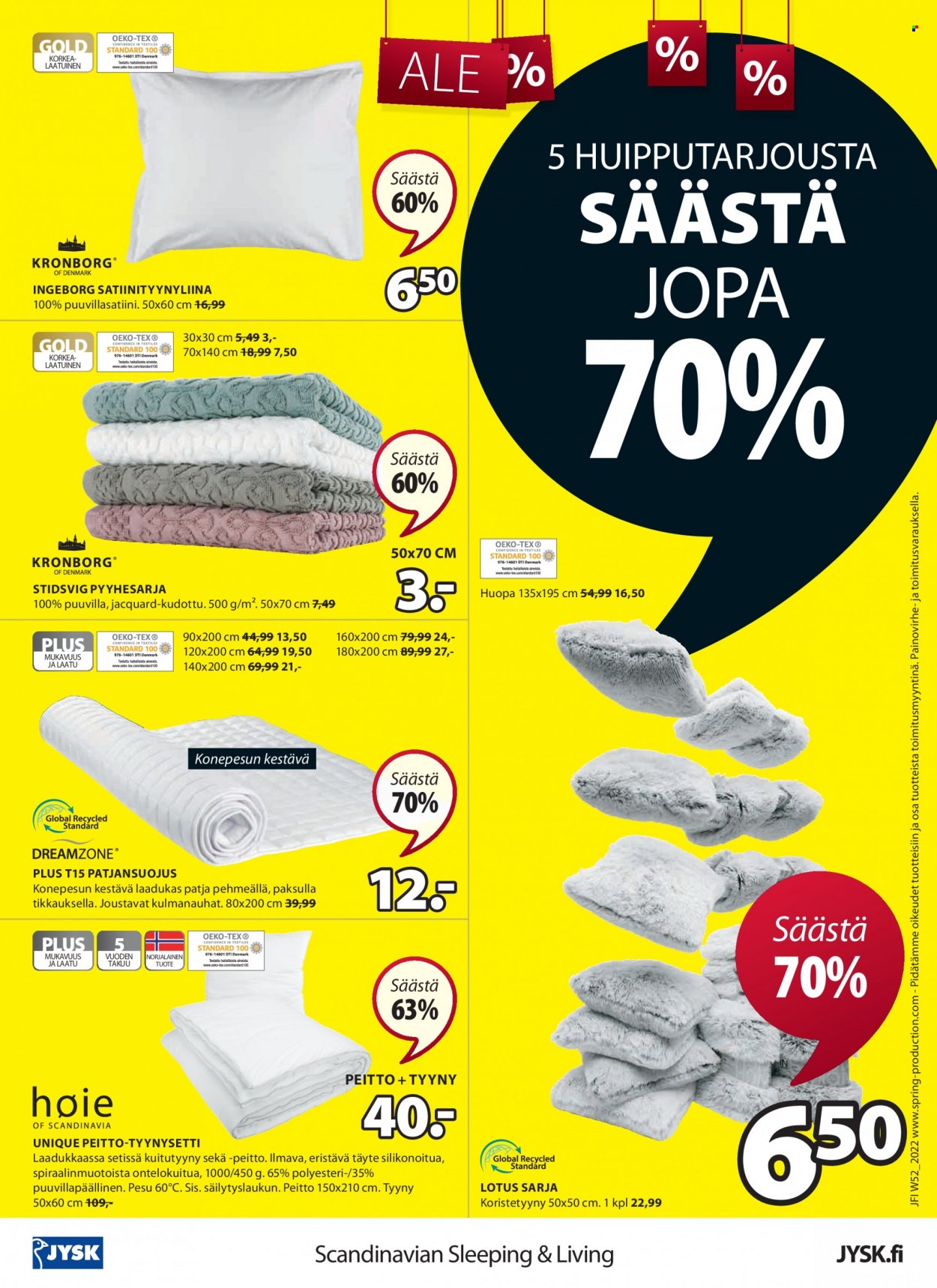 JYSK tarjoukset - 28.12.2022 - 29.01.2023. Sivu 24