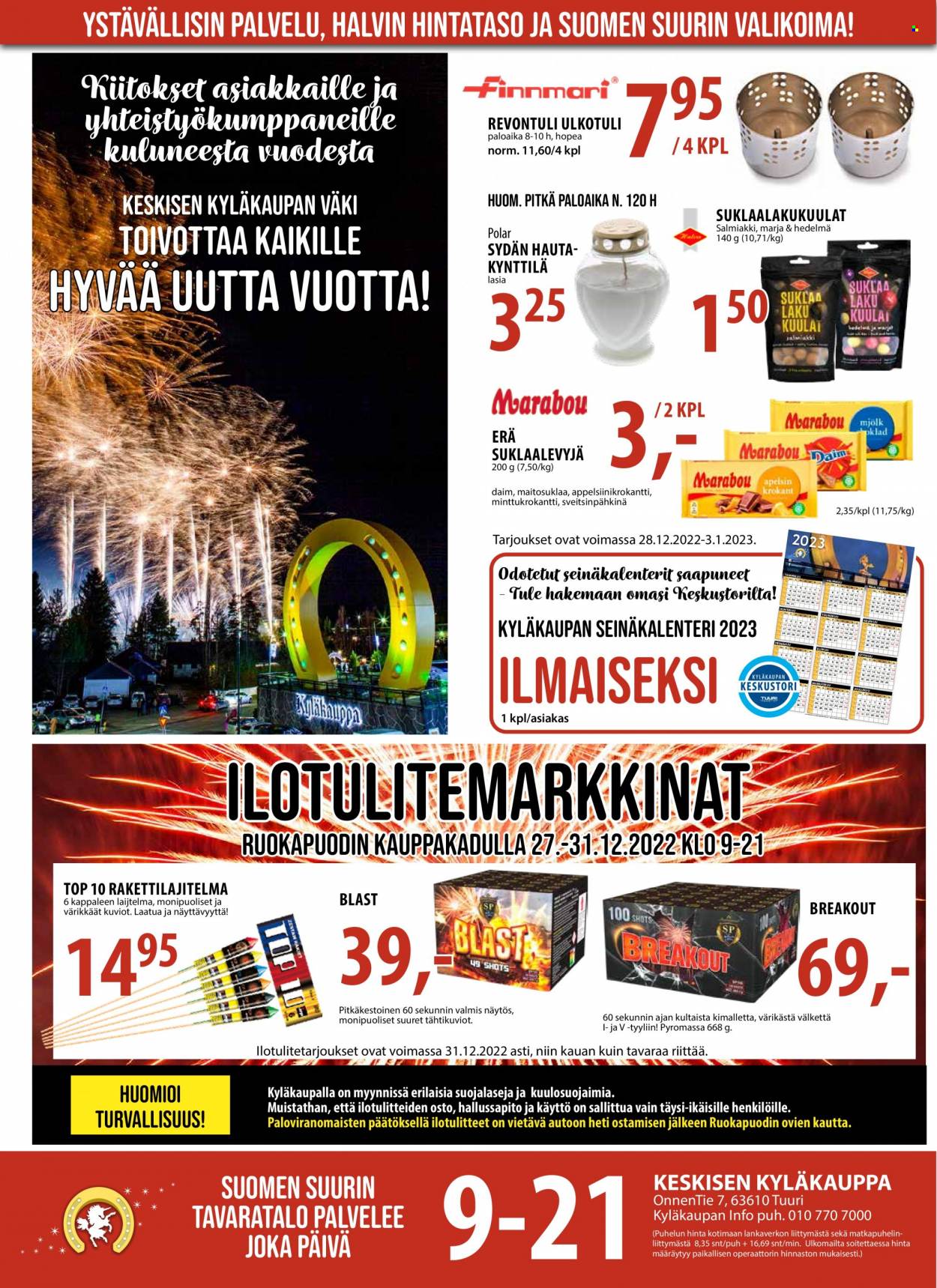 Tuuri tarjoukset - 28.12.2022 - 03.01.2023. Sivu 1