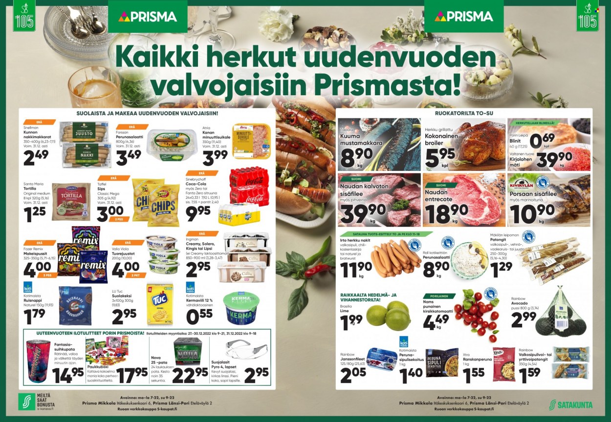 Prisma tarjoukset - 29.12.2022 - 31.12.2022. Sivu 1