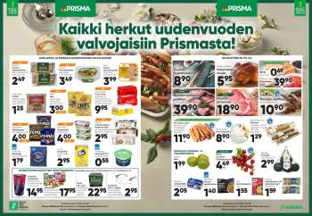 Prisma tarjoukset  - 29.12.2022 - 31.12.2022.