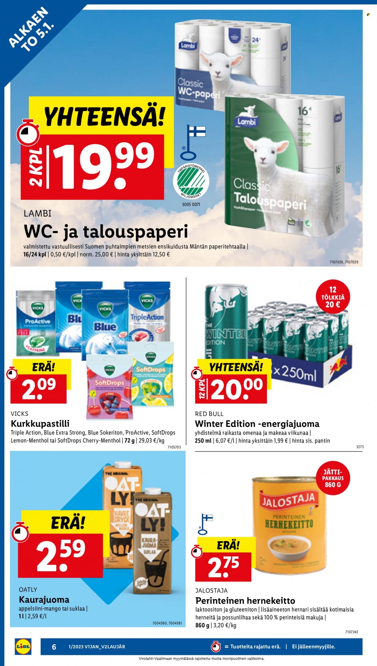 Lidl tarjoukset - 05.01.2023 - 11.01.2023. Sivu 6