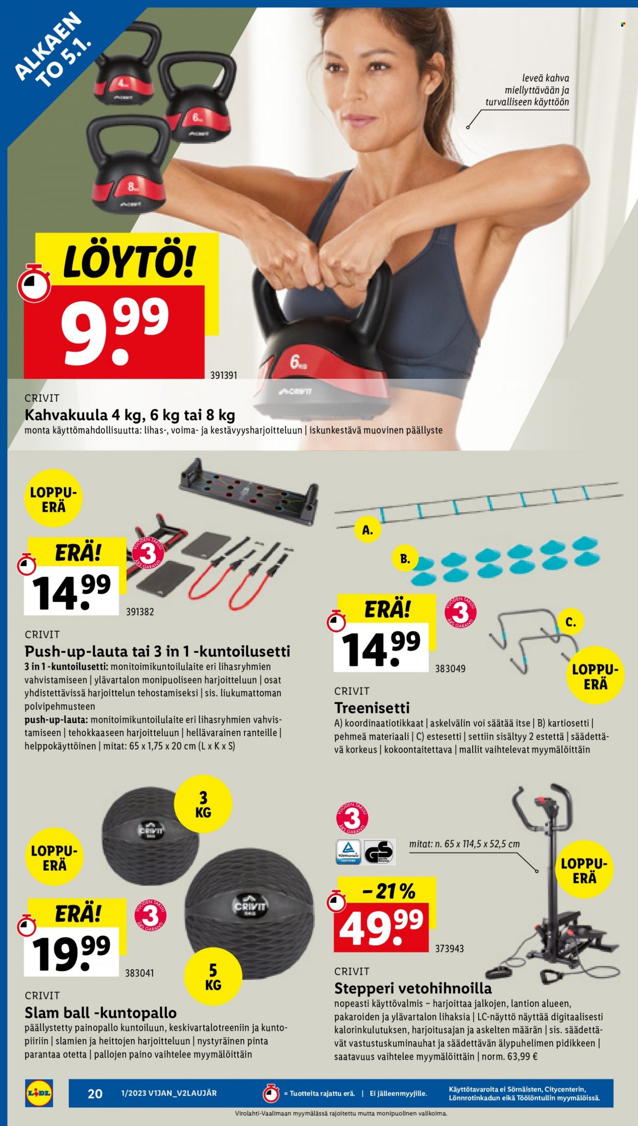 Lidl tarjoukset - 05.01.2023 - 11.01.2023. Sivu 20