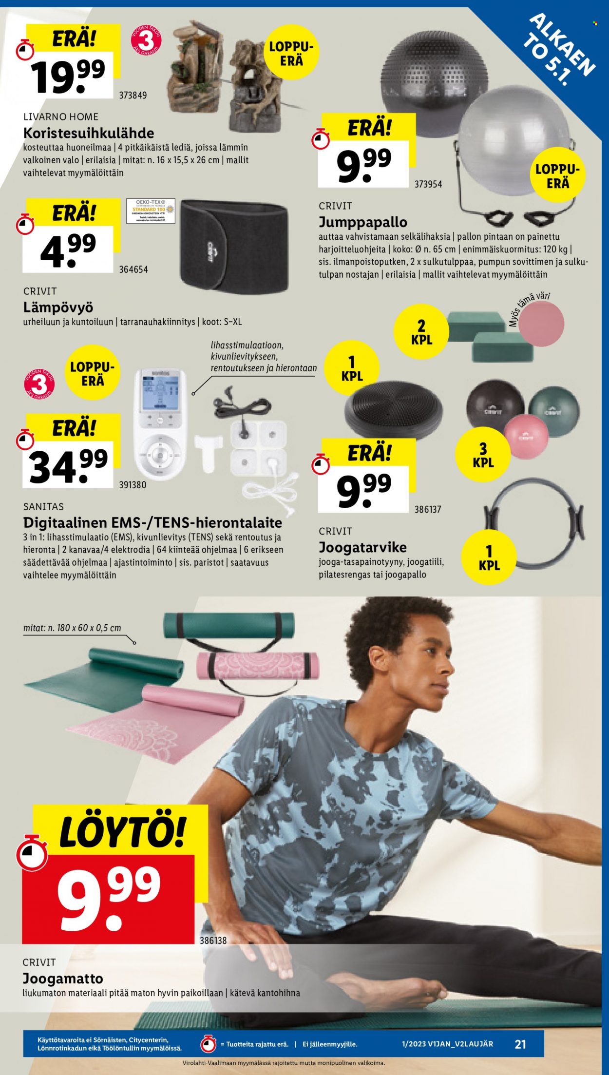 Lidl tarjoukset - 05.01.2023 - 11.01.2023. Sivu 21