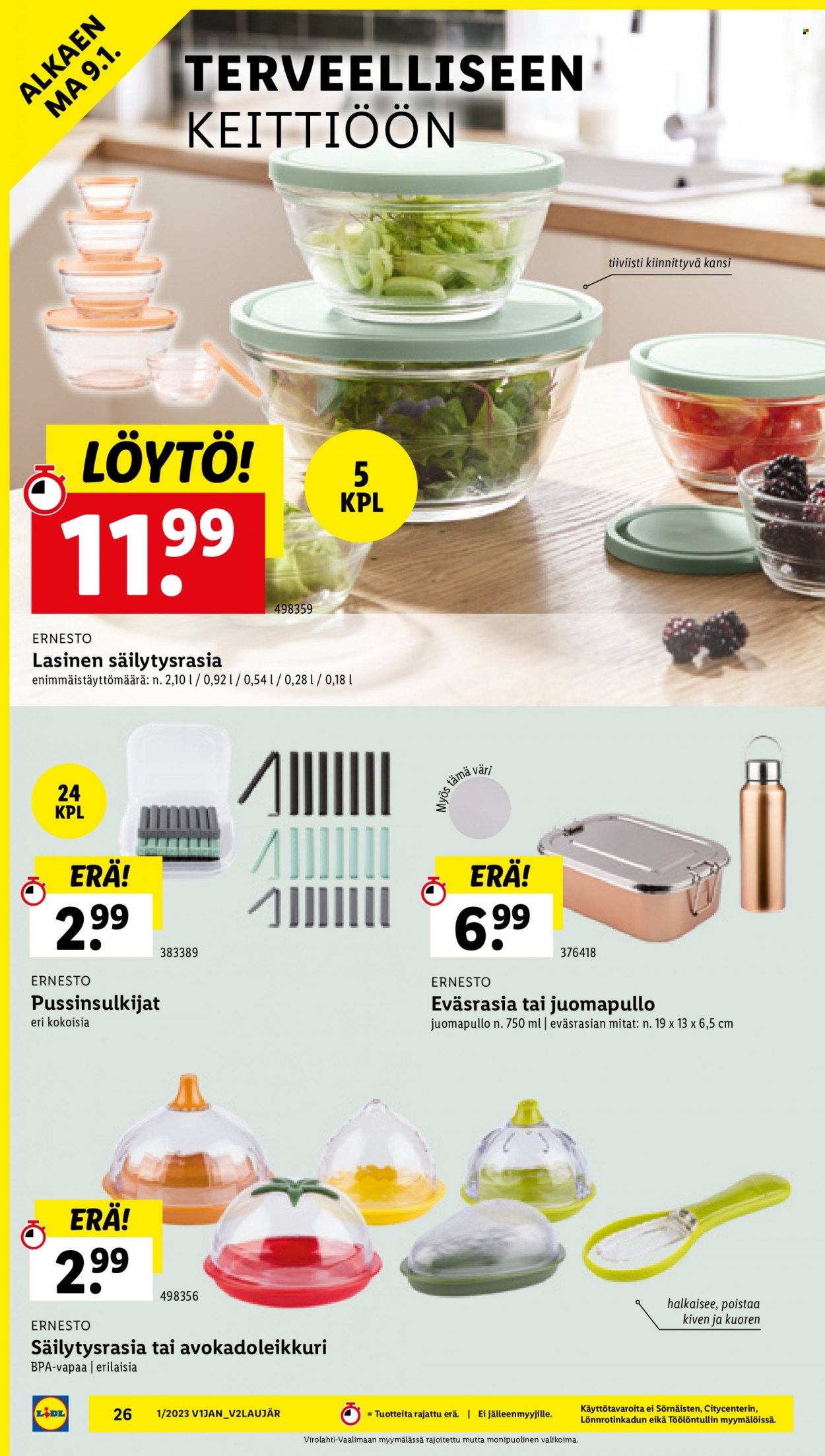 Lidl tarjoukset - 05.01.2023 - 11.01.2023. Sivu 26