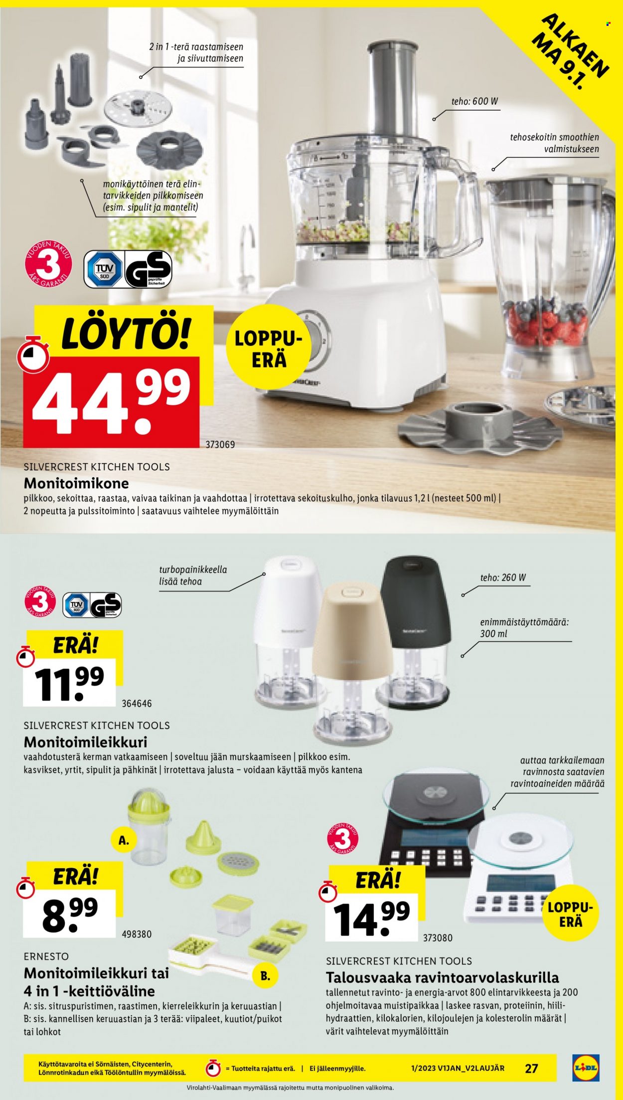 Lidl tarjoukset - 05.01.2023 - 11.01.2023. Sivu 27
