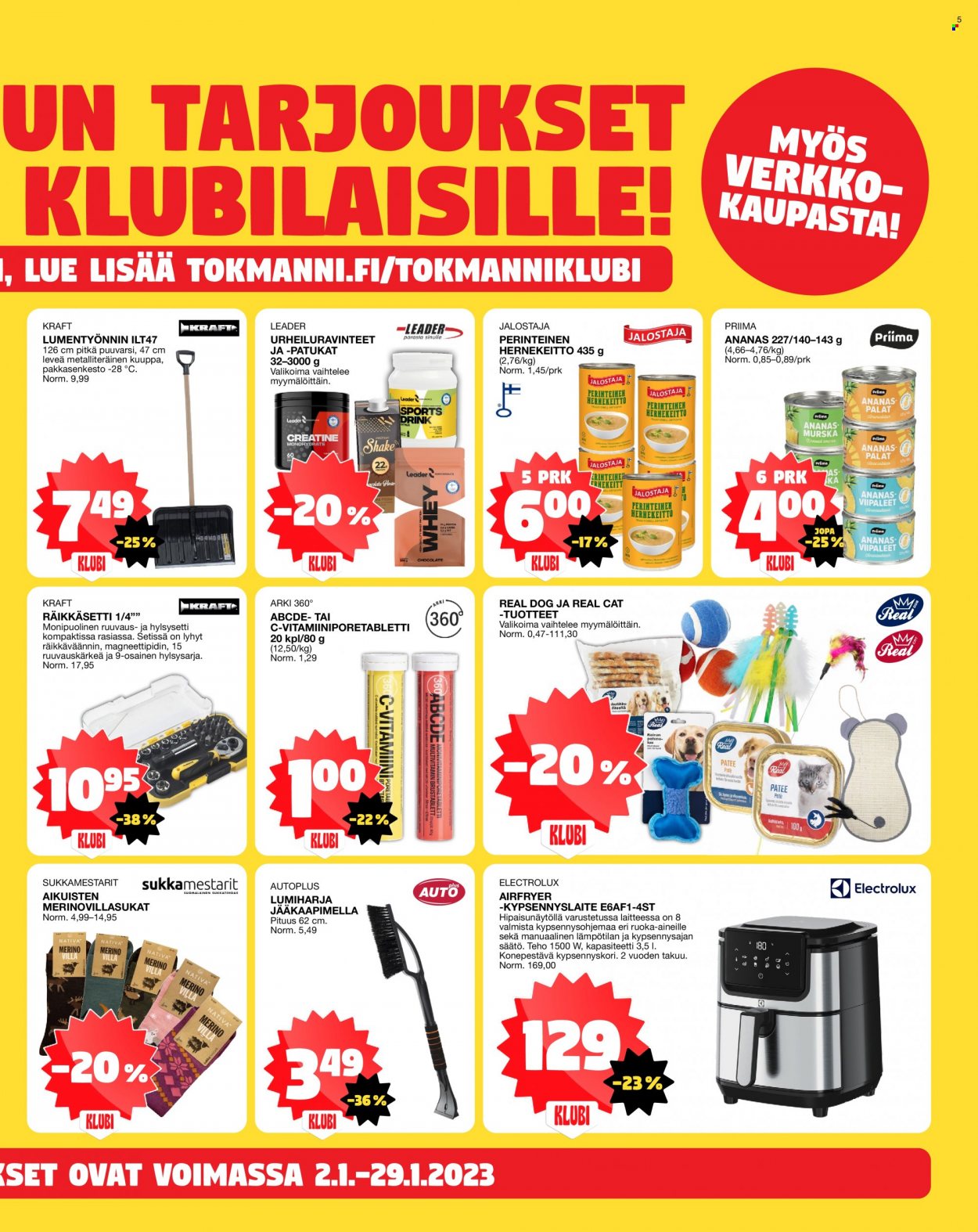 Tokmanni tarjoukset - 02.01.2023 - 08.01.2023. Sivu 5