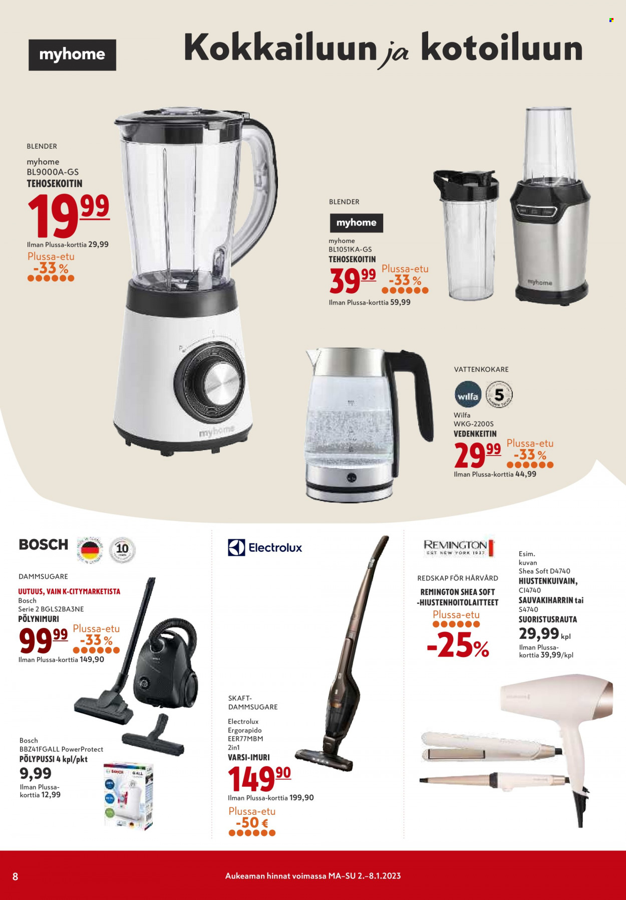 K-citymarket tarjoukset - 02.01.2023 - 08.01.2023. Sivu 8
