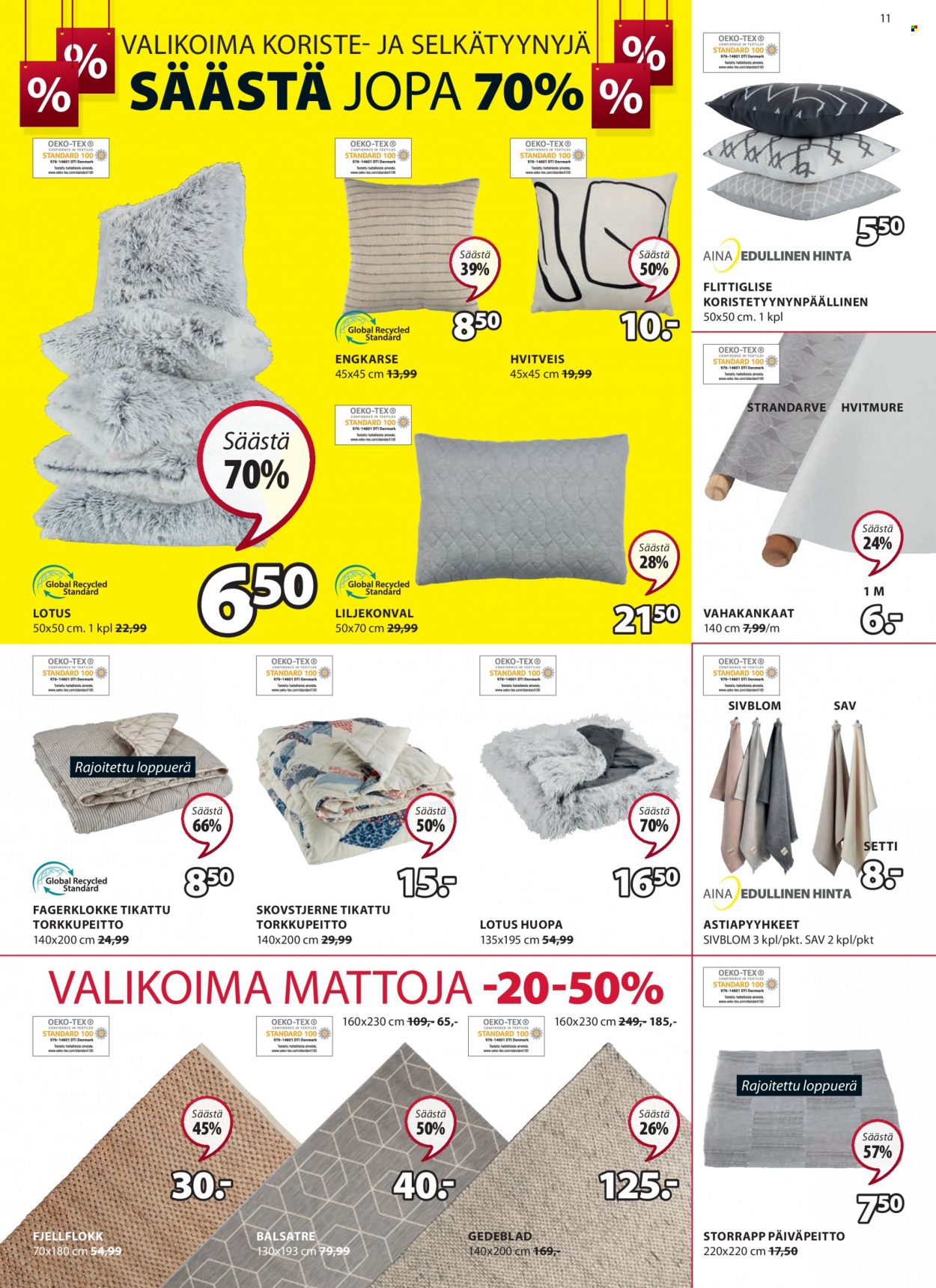 JYSK tarjoukset - 02.01.2023 - 29.01.2023. Sivu 11
