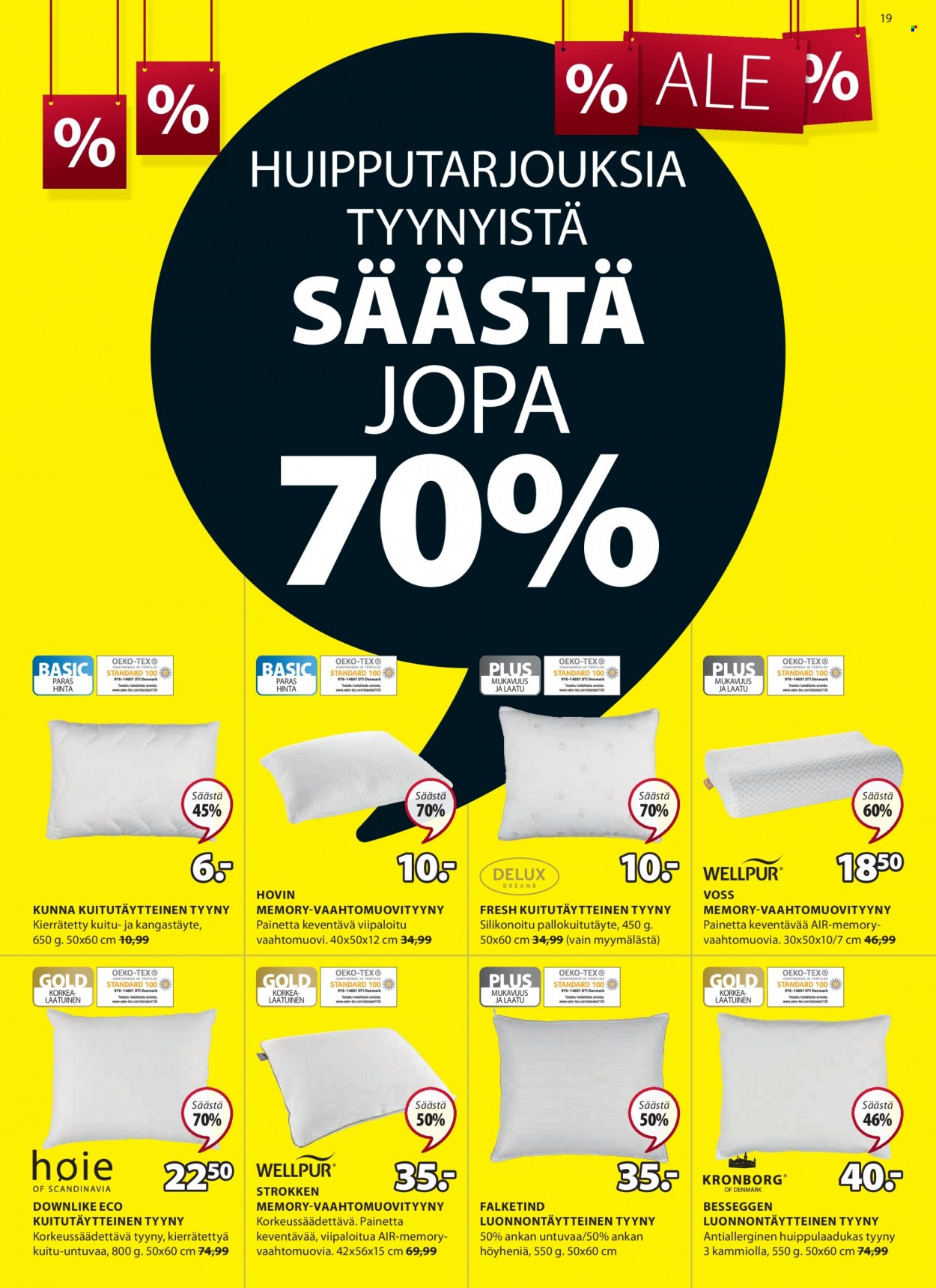 JYSK tarjoukset - 02.01.2023 - 29.01.2023. Sivu 19