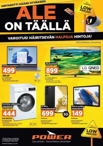 Power tarjoukset  - 02.01.2023 - 08.01.2023.