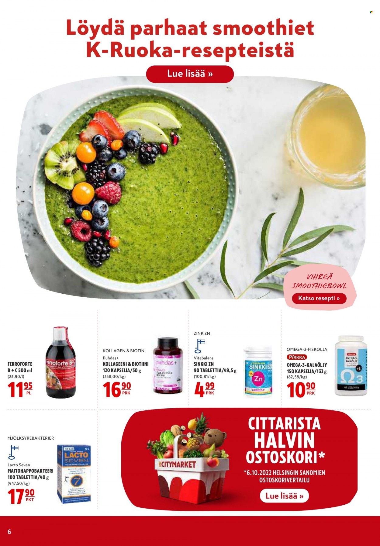 K-citymarket tarjoukset - 04.01.2023 - 11.01.2023. Sivu 6