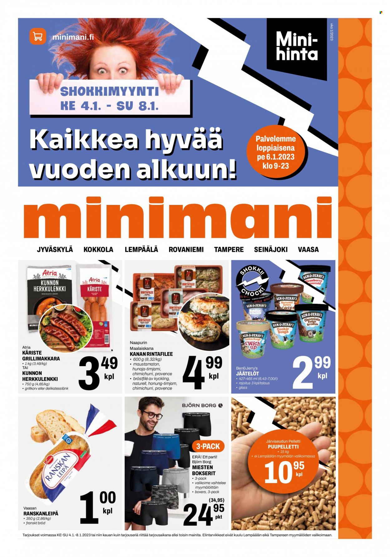 Minimani tarjoukset - 04.01.2023 - 08.01.2023. Sivu 1