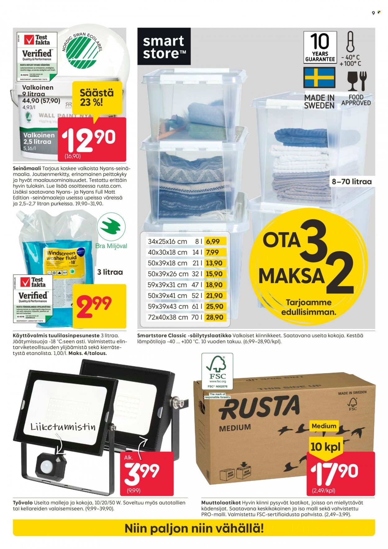 Rusta tarjoukset - 04.01.2023 - 10.01.2023. Sivu 9
