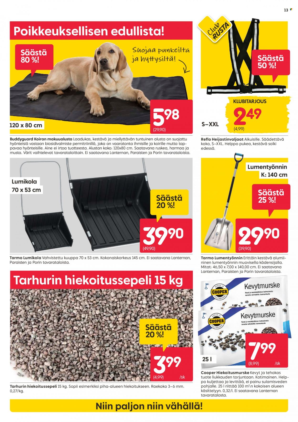 Rusta tarjoukset - 04.01.2023 - 10.01.2023. Sivu 13