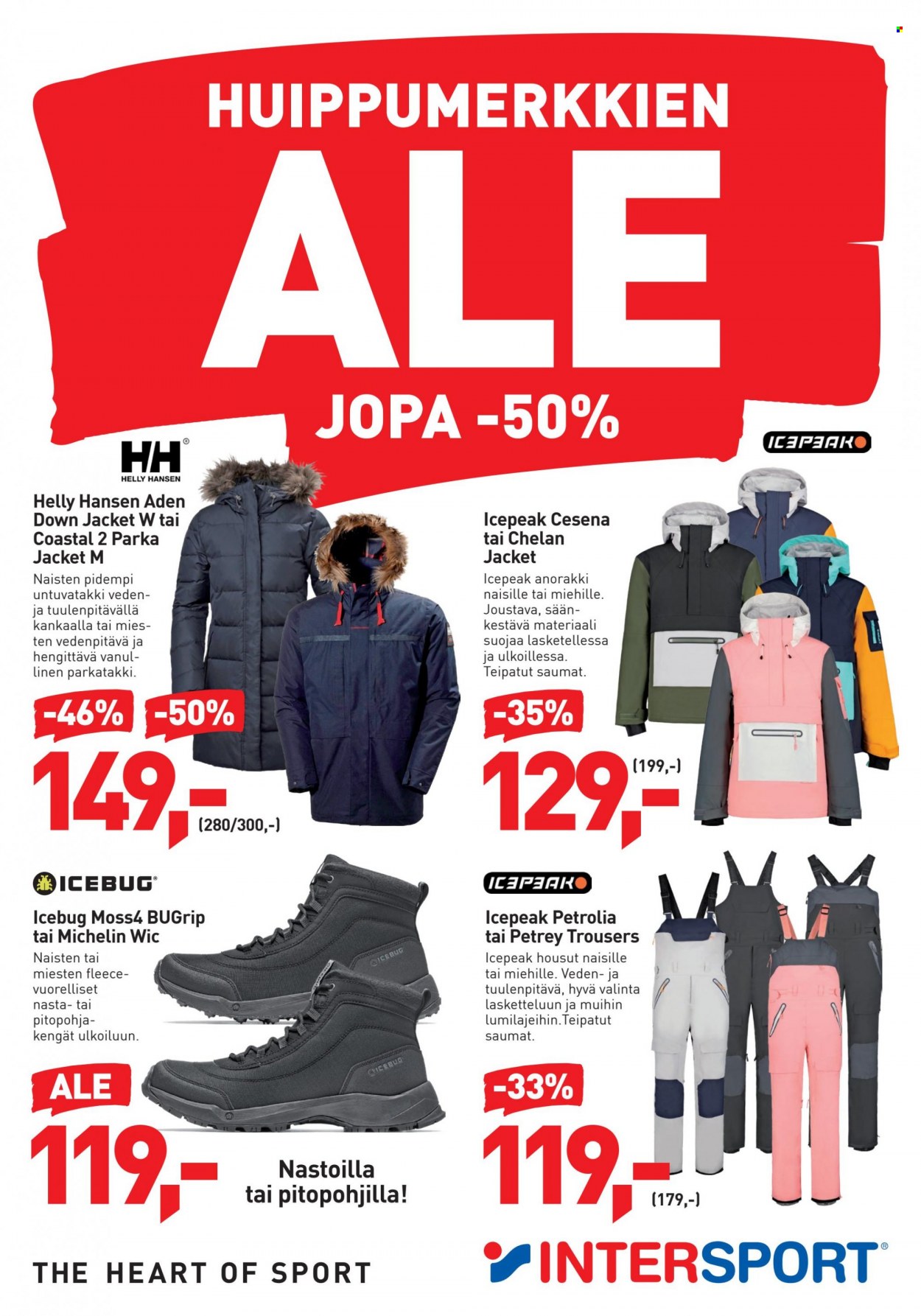 Intersport tarjoukset - 06.01.2023 - 05.02.2023. Sivu 1