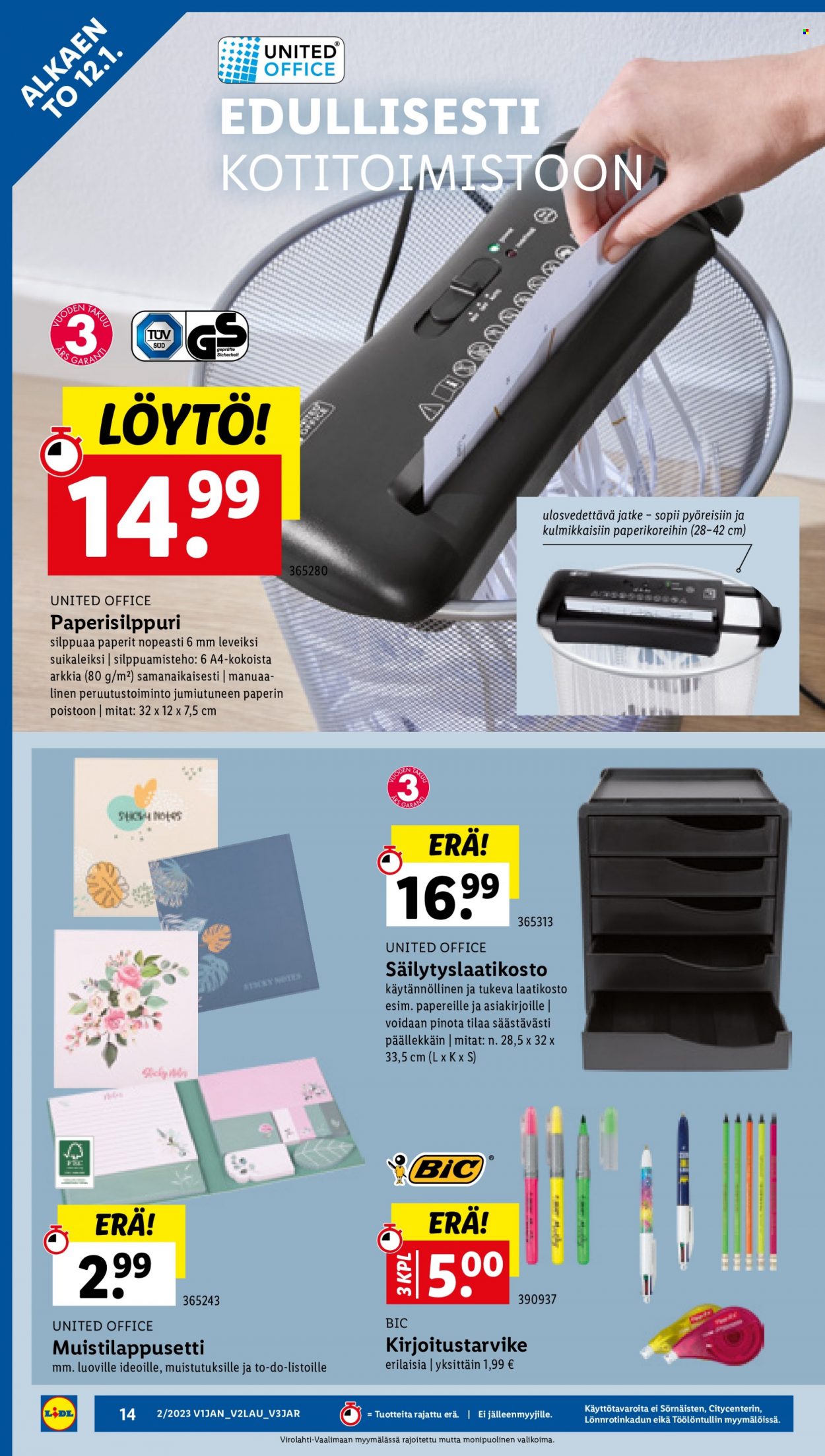 Lidl tarjoukset - 12.01.2023 - 18.01.2023. Sivu 14