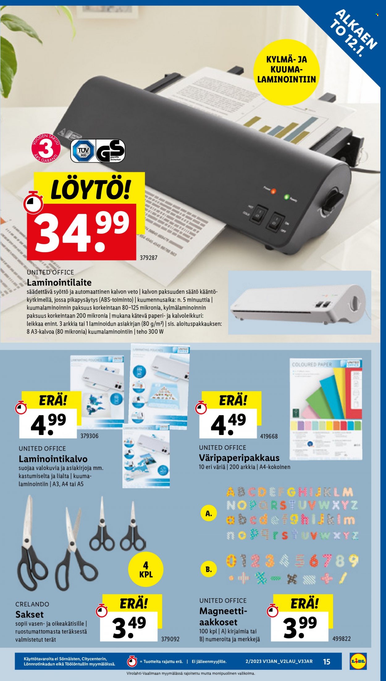 Lidl tarjoukset - 12.01.2023 - 18.01.2023. Sivu 15