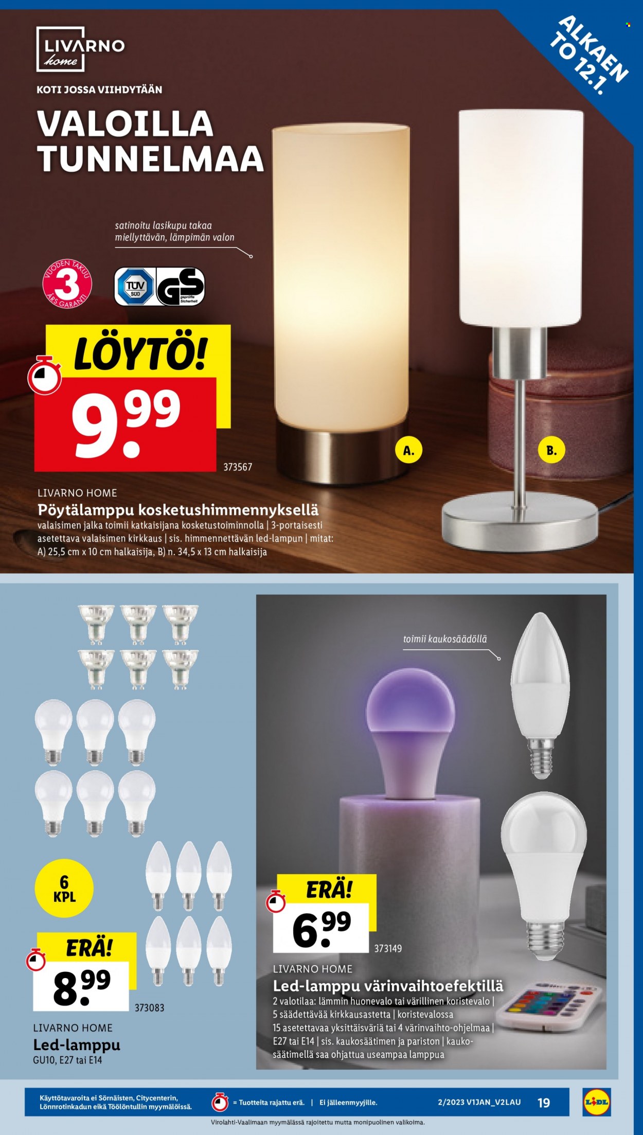 Lidl tarjoukset - 12.01.2023 - 18.01.2023. Sivu 19
