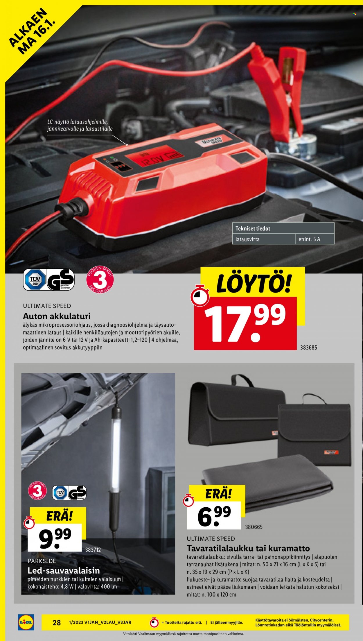 Lidl tarjoukset - 12.01.2023 - 18.01.2023. Sivu 28